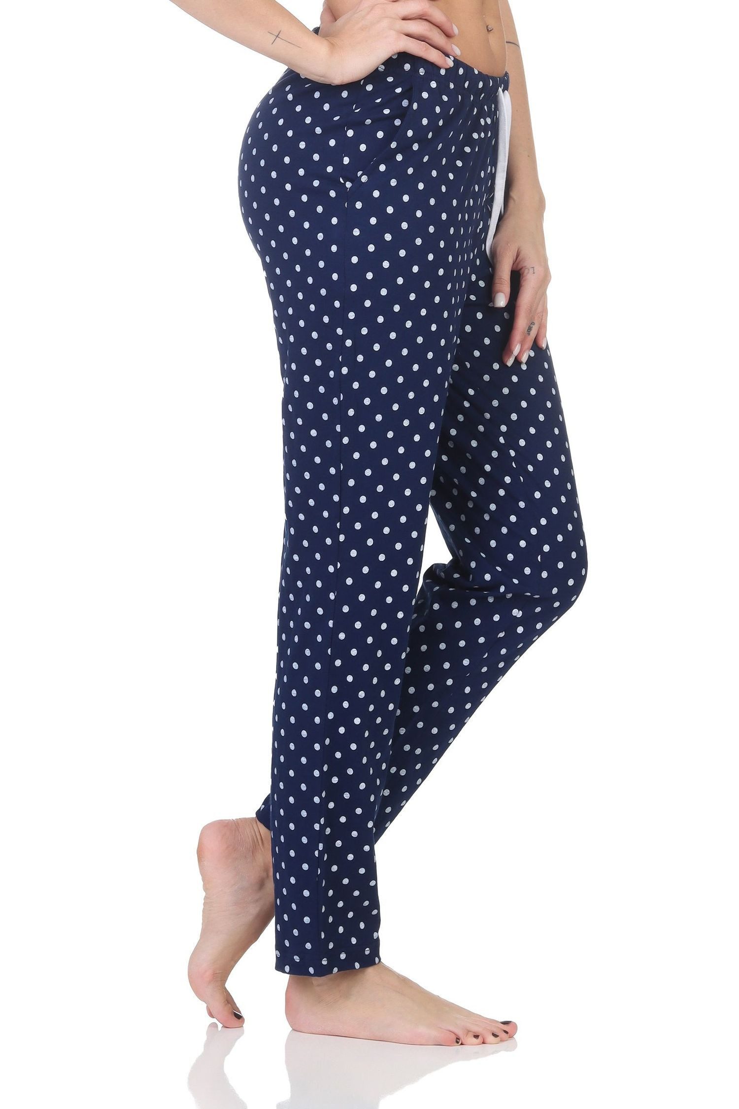 Normann Relaxanzug Damen Pyjama Hose lang Mix & Match - perfekt zu kombinieren
