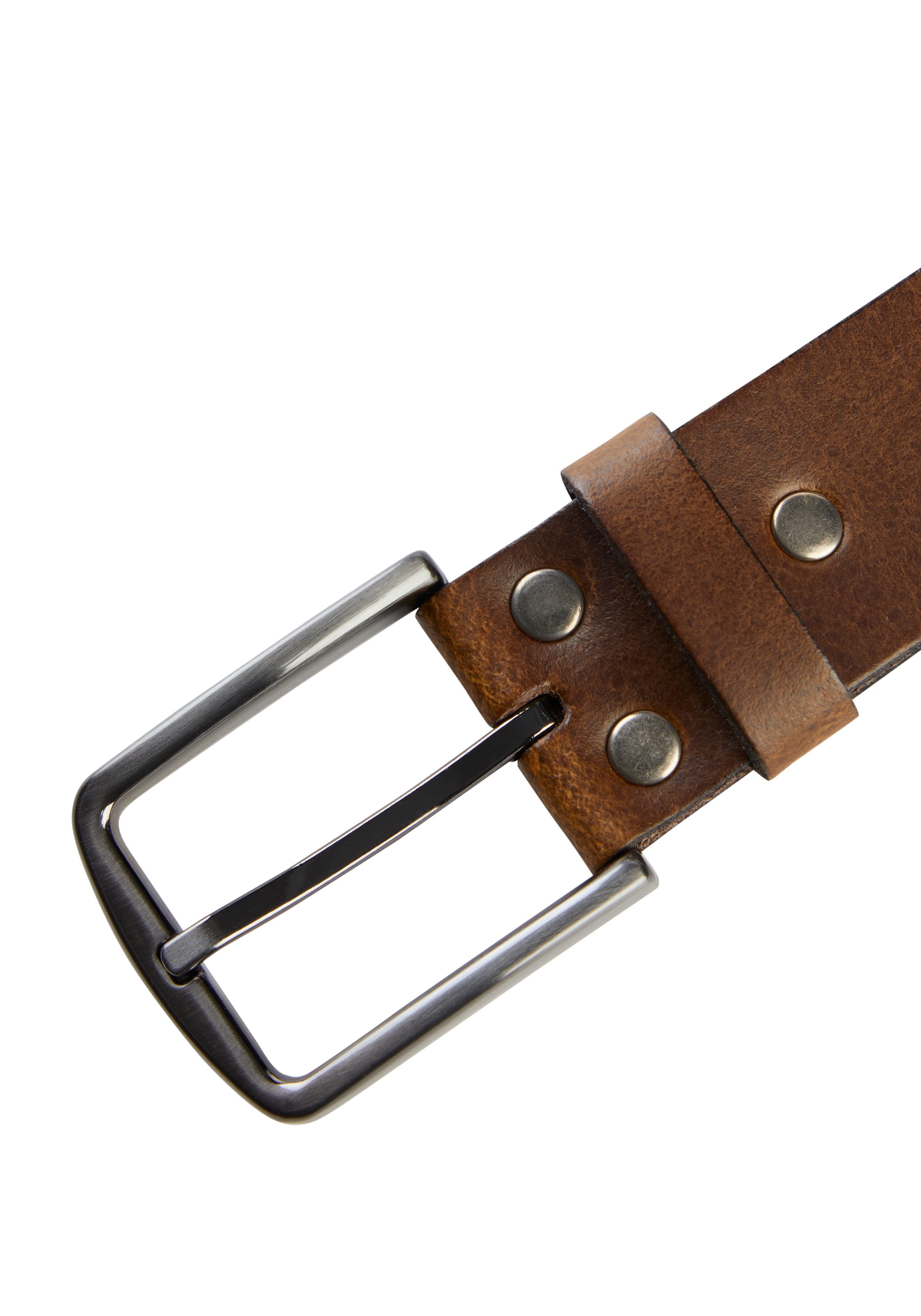 Man's World Ledergürtel im klassischen Design mit edel schimmernder Schnalle - NEW. Reduzierter Preis € 24,99. Unverbindliche Preisempfehlung € 29,99, (€ 24,99 pro 1 Stk)