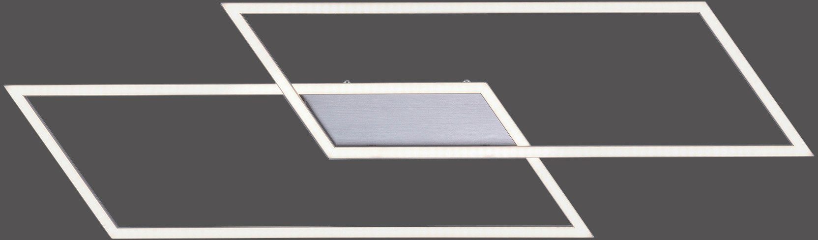 integriert, Neuhaus Inigo, fest vorhandenen LED Paul Wandschalter Dimmfunktion, Stufenlos Deckenleuchte Warmweiß, LED über dimmbar