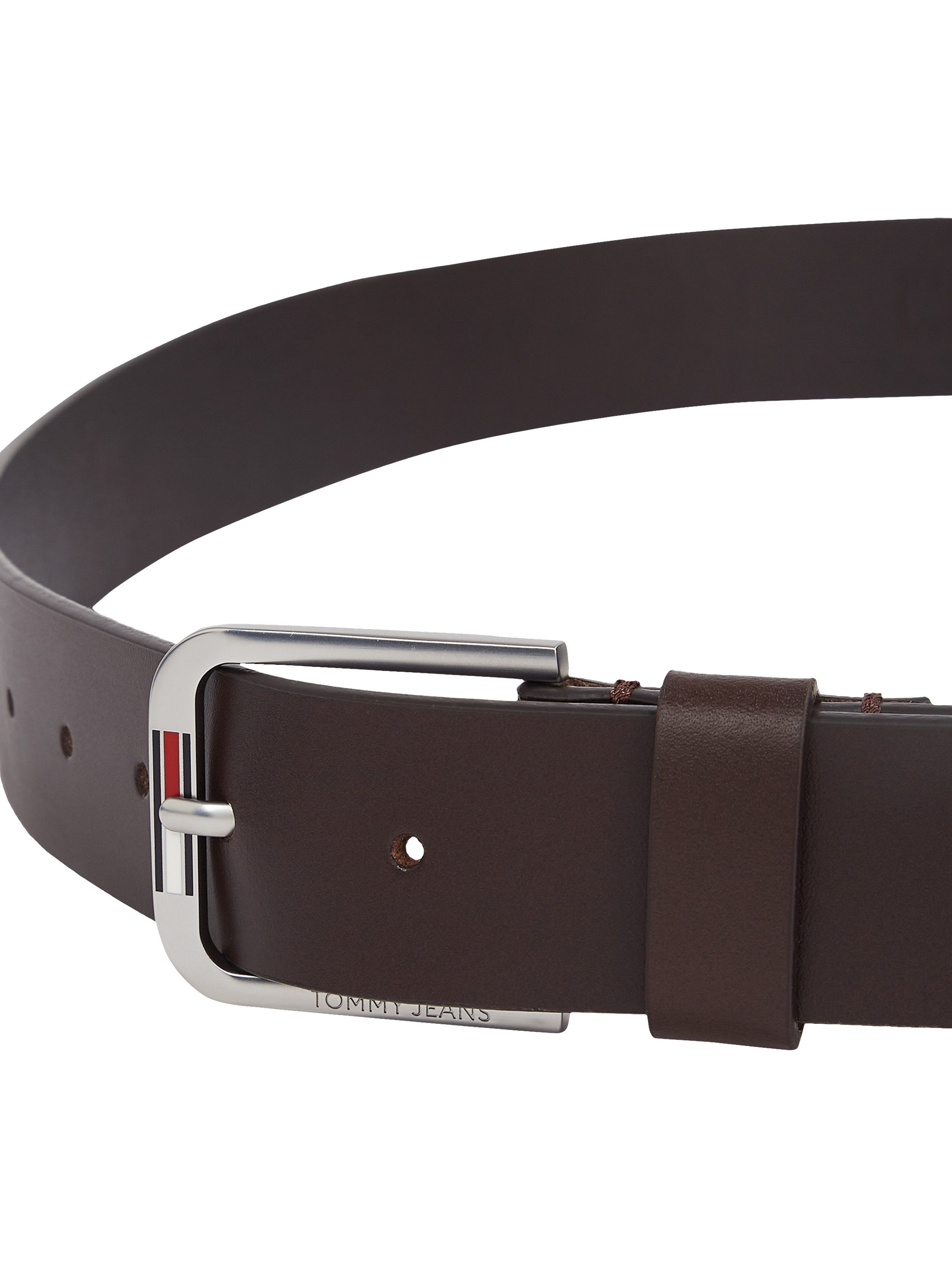 Tommy Jeans Ledergürtel TJM AUSTIN 3.5 cm breit Einfachdornschließe mit Log günstig online kaufen