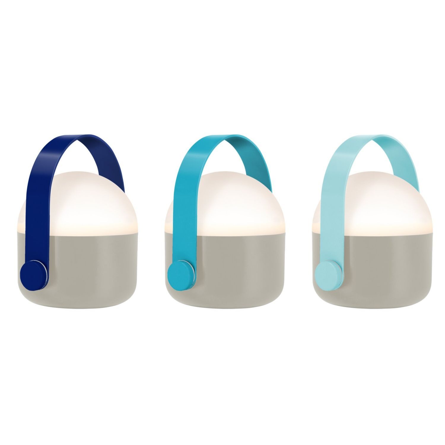 Remember LED Tischleuchte Ole Mini Blue 3er Set