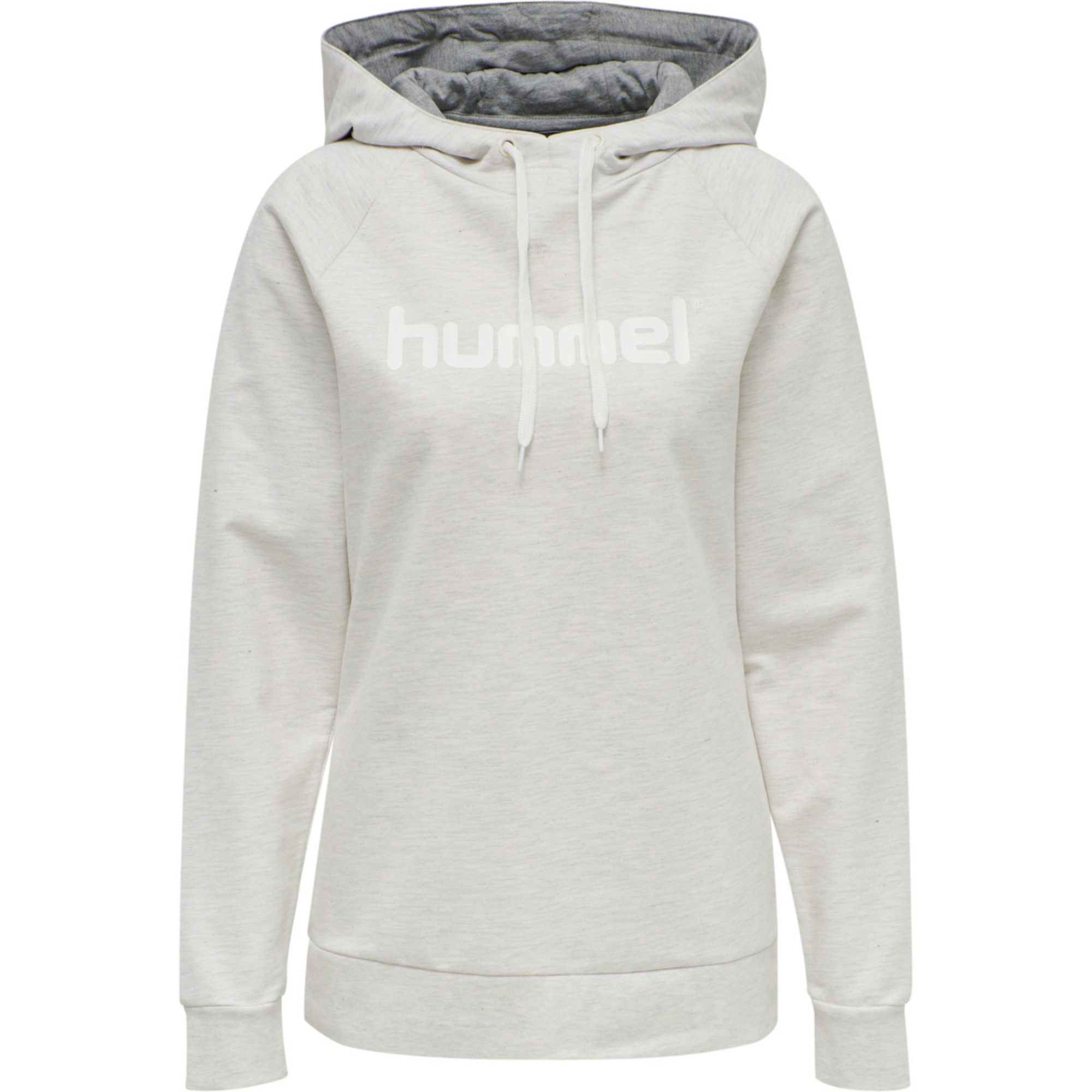 hummel Kapuzenpullover Hummel Damen Kapuzenpullover Go Cotton Logo Hoodie Woman 203517