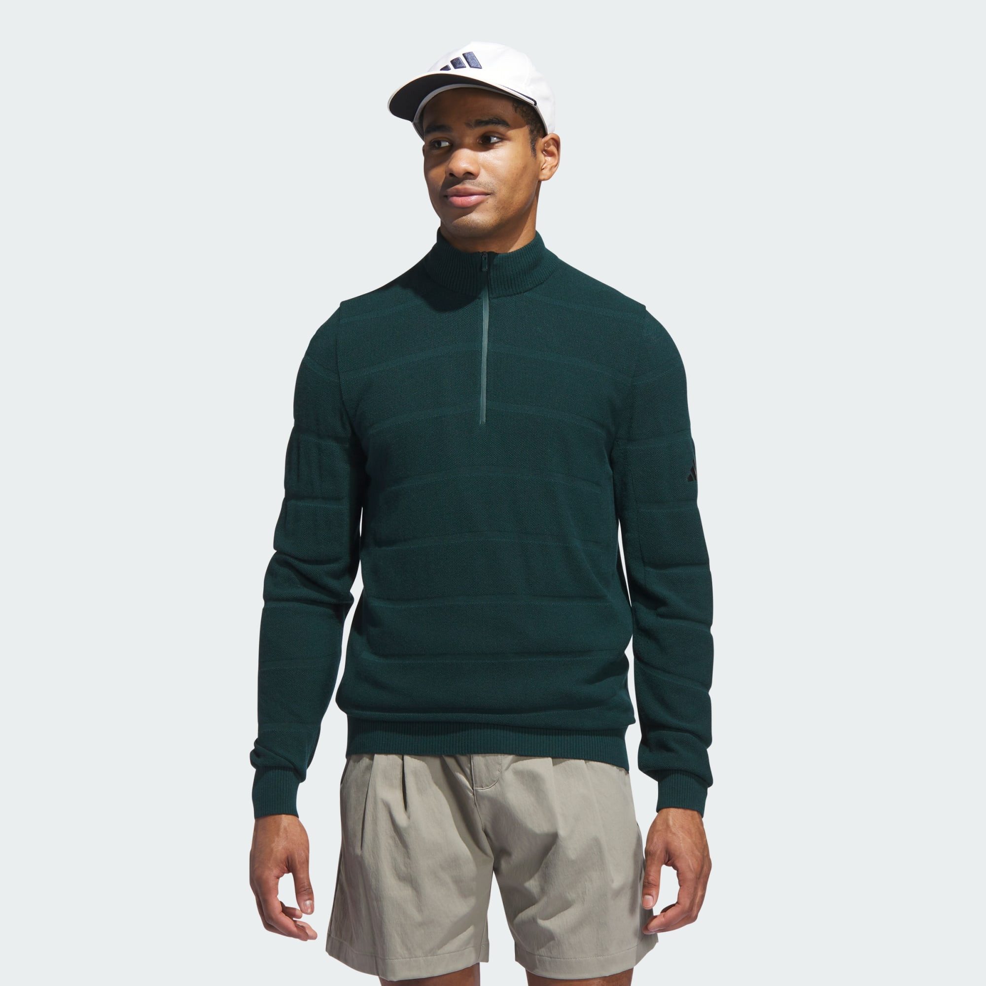 adidas Performance Sweatshirt ULTIMATE365 TOUR WIND KNIT QUARTER-ZIP.
