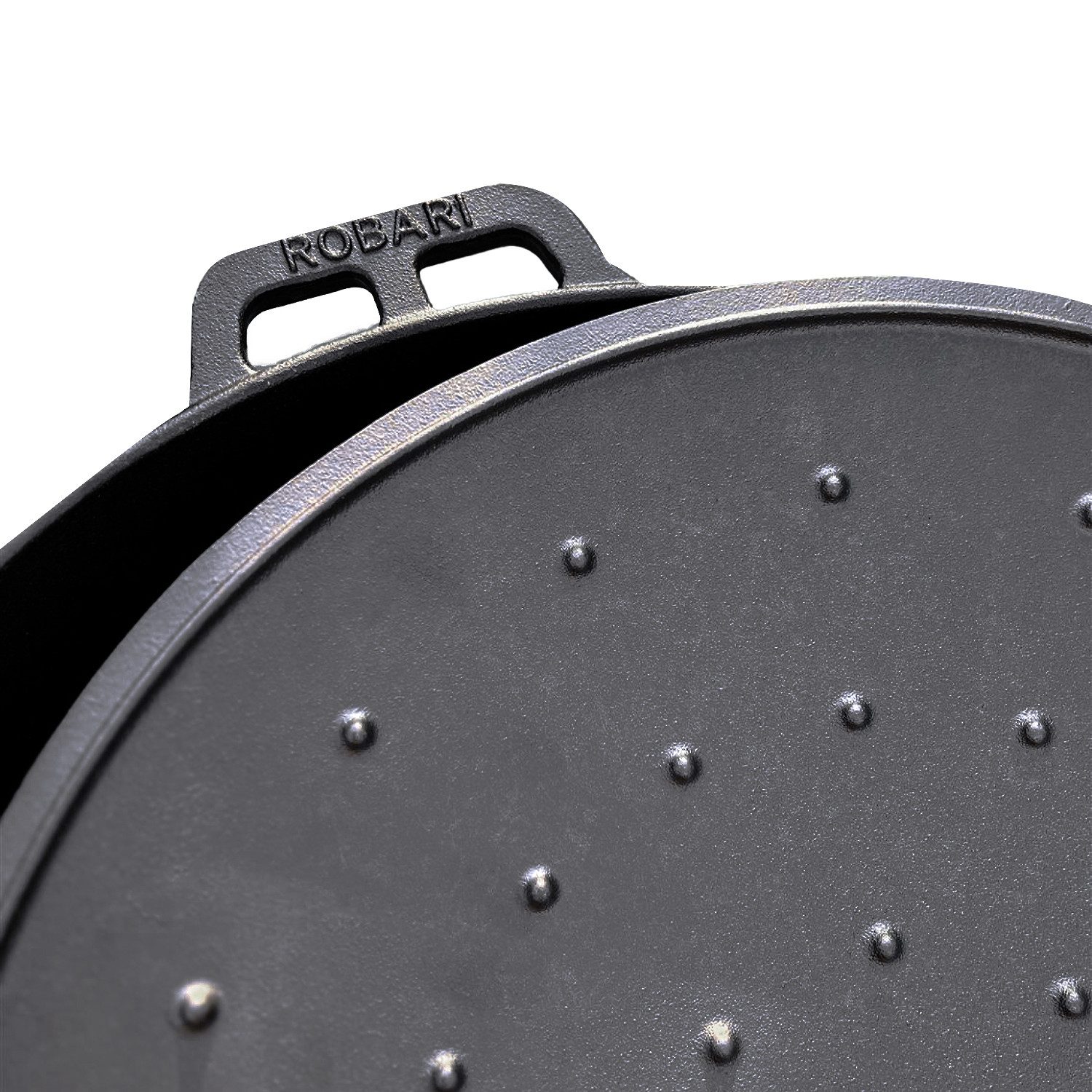 Olymp Handels GmbH Holzkohlegrill Utschak Set mit Kasan 15L Rauchrohr und Deckel aus Gusseisen