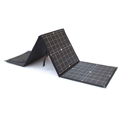 VINNIC Solaranlage faltbar schwarz 60 Watt Outdoor MPPT Technik