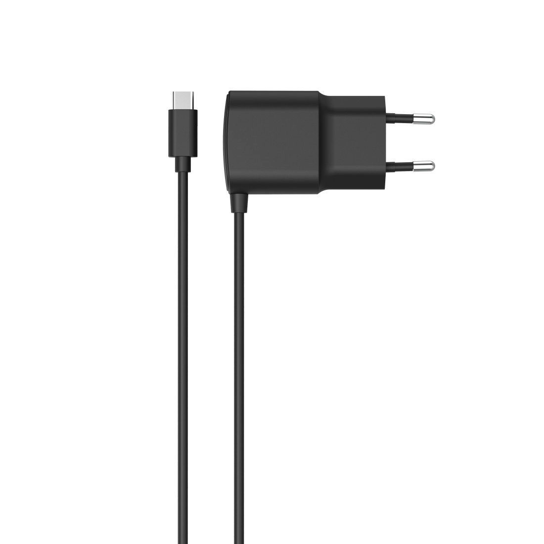 Hama USB Hub mit Netzteil und Adapter, 7 Ports mit USB C und USB A Stecker USB-Adapter USB Typ A, USB Typ C, 100 cm