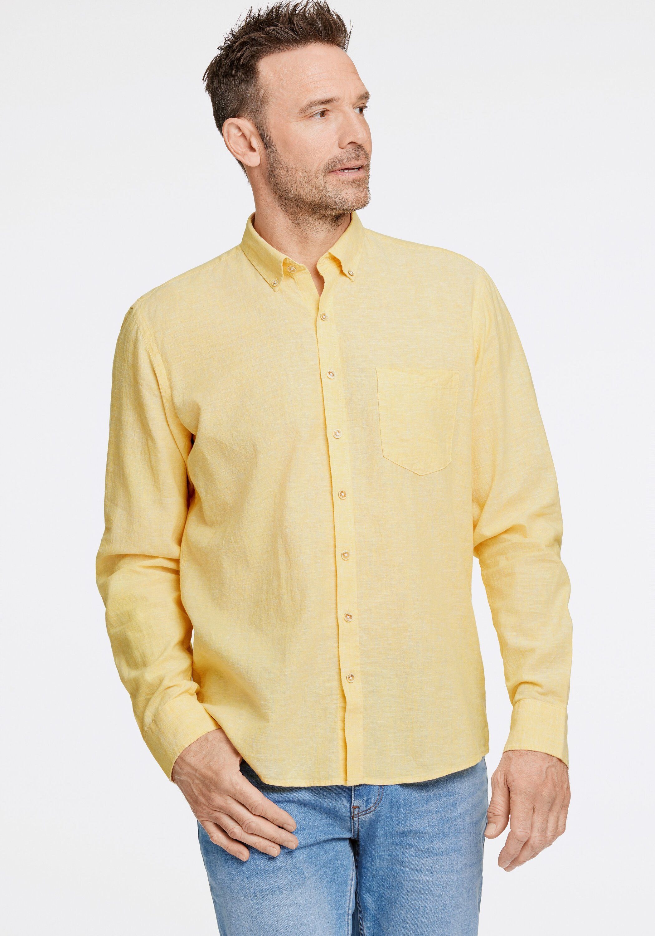 JACK’S Leinenhemd Leinenhemd Regular Fit