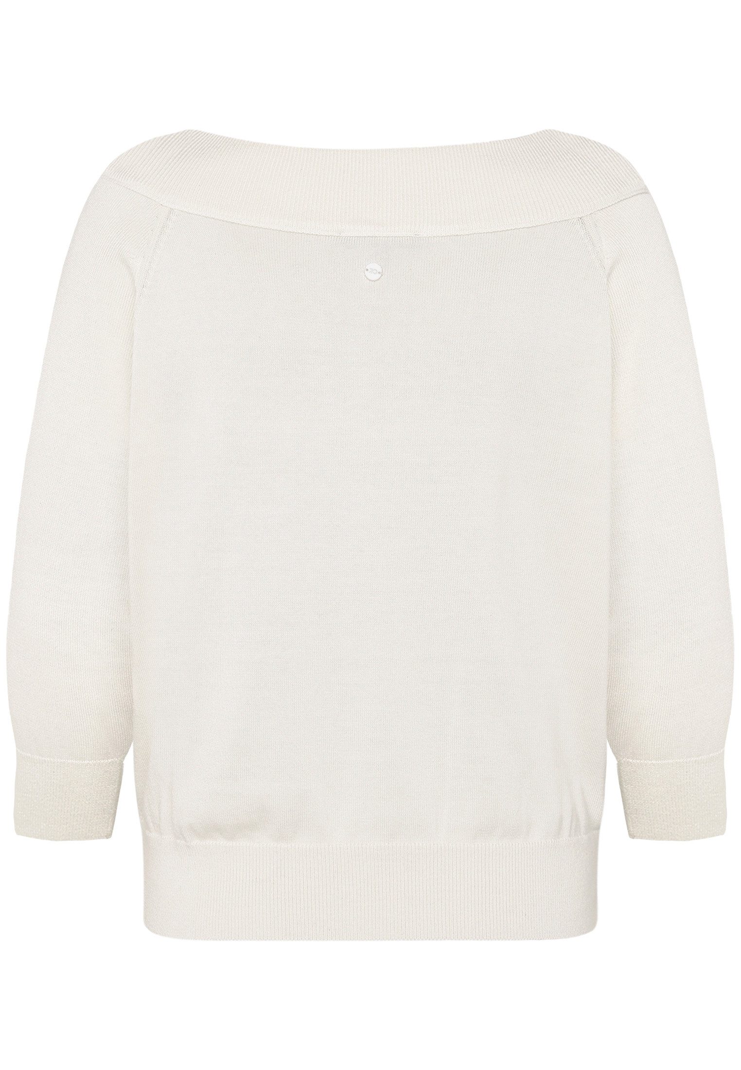 Zero Strickpullover Damen mit Carmenausschnitt (1-tlg) Plain/ ohne Details