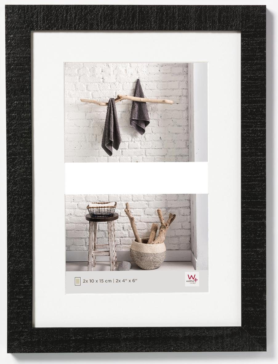 Walther Bilderrahmen Galerie HO218B Home 2x 13x18cm schwarz günstig online kaufen