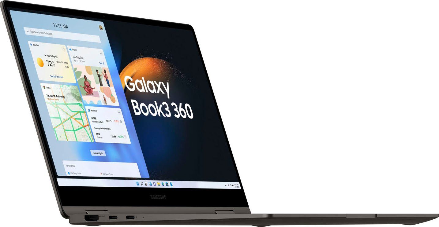 Samsung Galaxy Book3 360 Xe (33,78 256 GB Iris 1340P, Graphics, Core Zoll, SSD) cm/13,3 i5 Notebook Intel