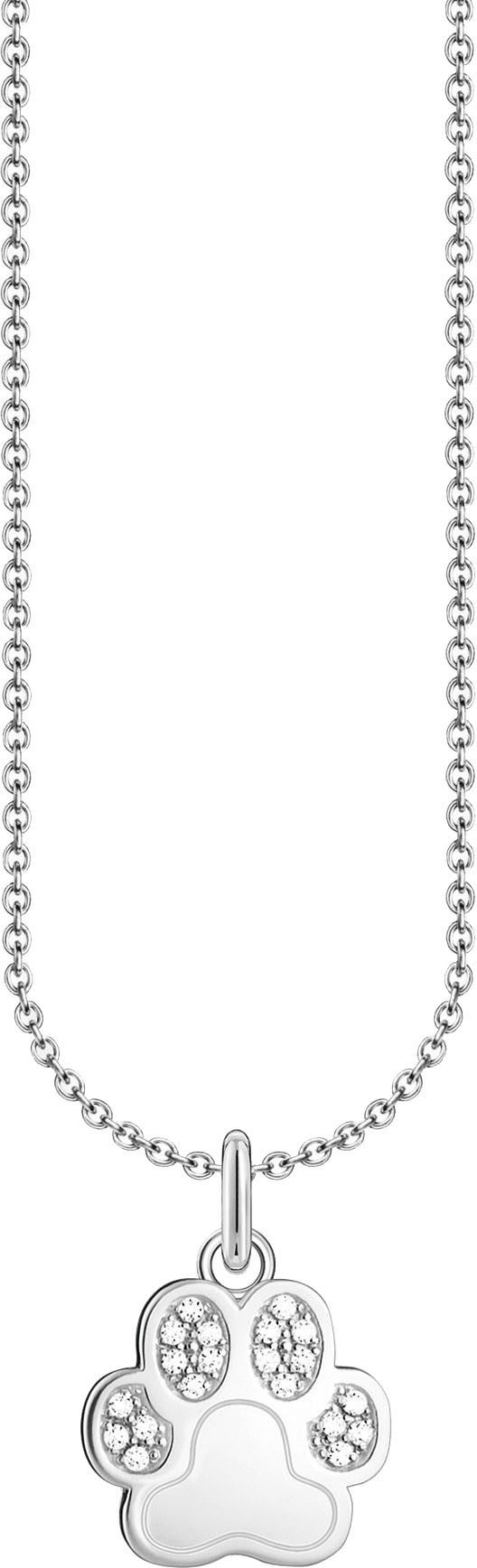 THOMAS SABO Kette mit Anhänger Pfoten-A...