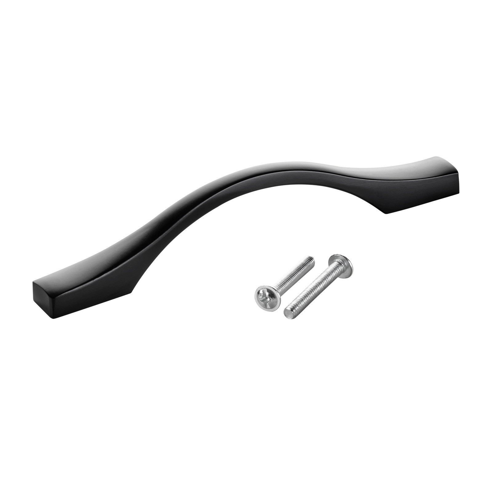 SO-TECH® Möbelgriff Bügelgriff Blackline XV schwarz matt - inkl. Schrauben (1-St), Schubladengriff Schrankgriff Bohrlochabstand (BA) 96 mm