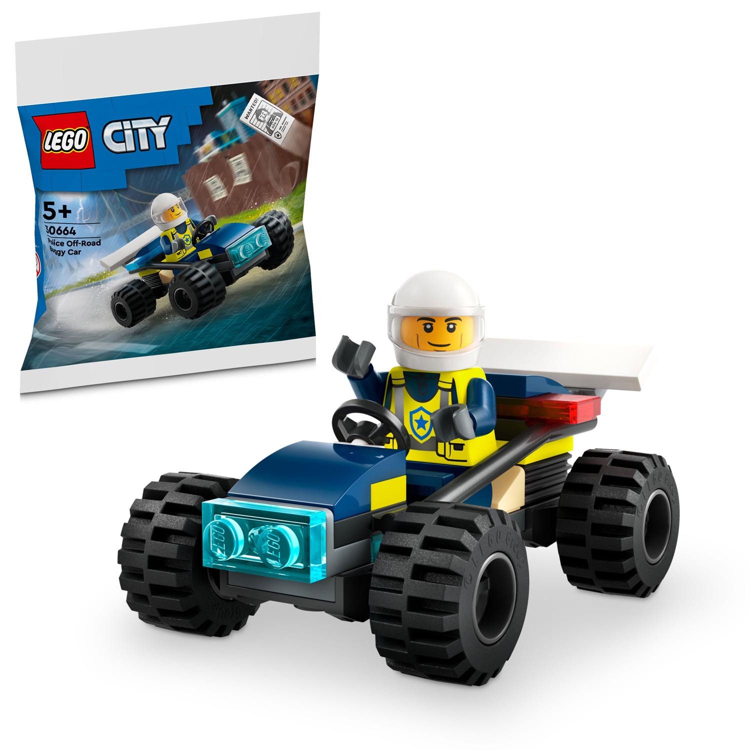 LEGO® LEGO® 30664 City - Polizei-Geländebuggy (Recruitment Bag) Konstruktio günstig online kaufen