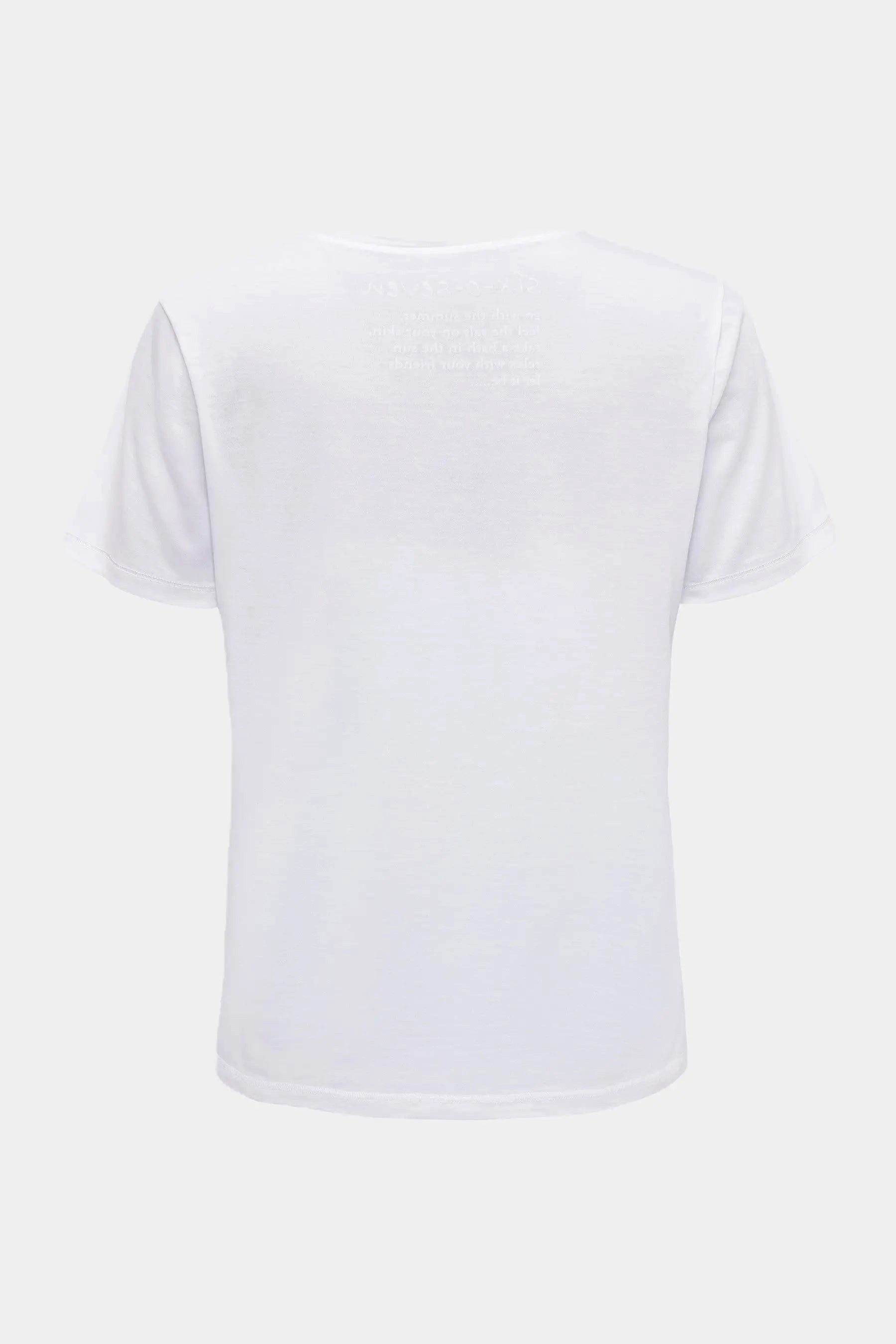 six-o-seven T-Shirt Six-o-Seven T-Shirt mit beigen Leopard-Print KITT günstig online kaufen