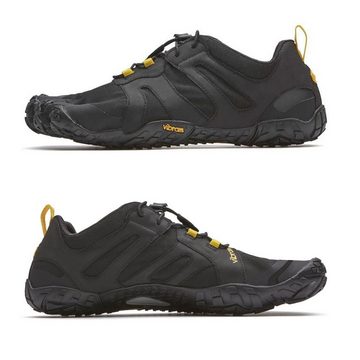 VIBRAM FiveFingers V-Trail 2.0 Men Black / Yellow - Trail Running- / Zehenschuhe Barfußschuh