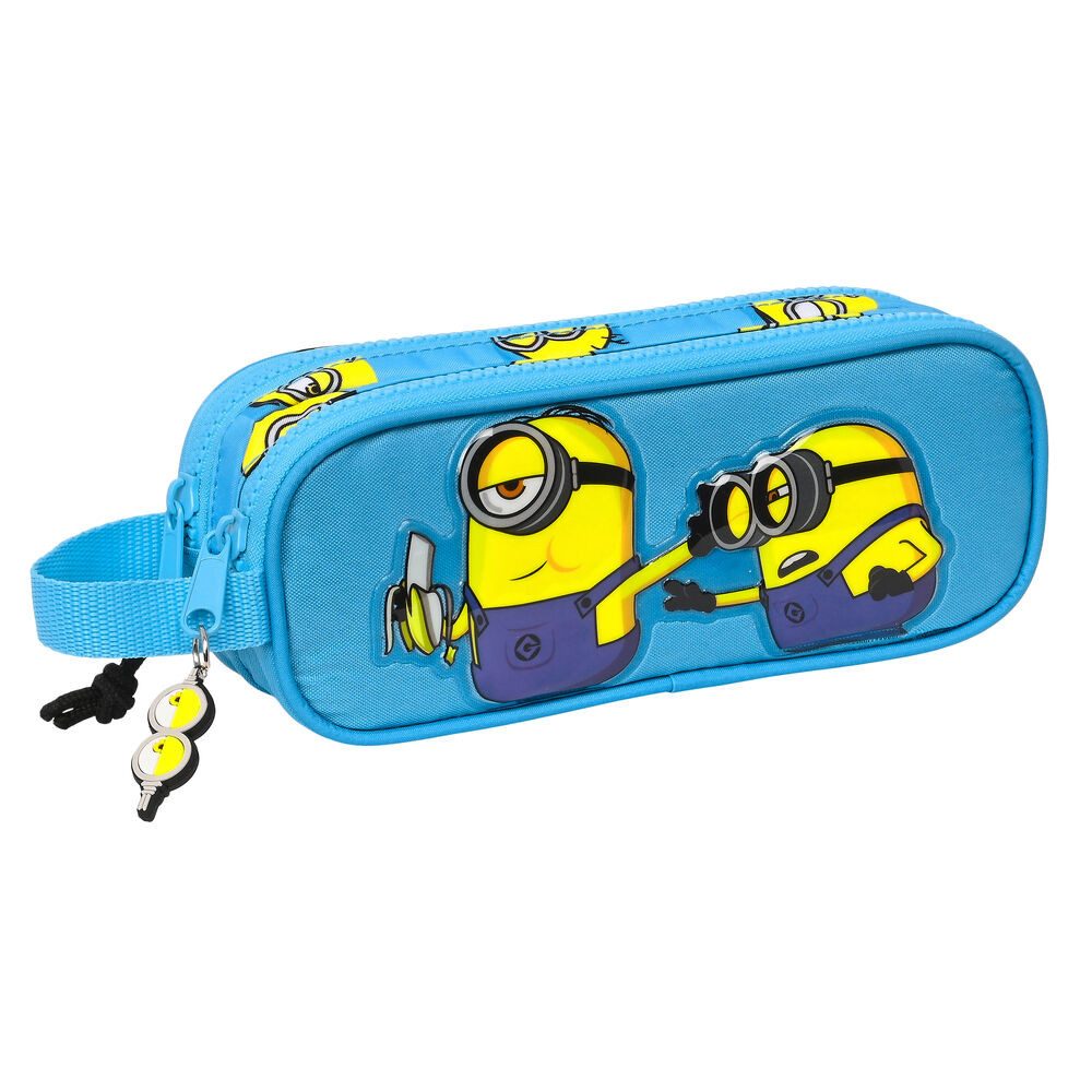Minions Federtasche Minions Schulmäppchentatic Blau 21 x 8 x 6 cm Faulenzer
