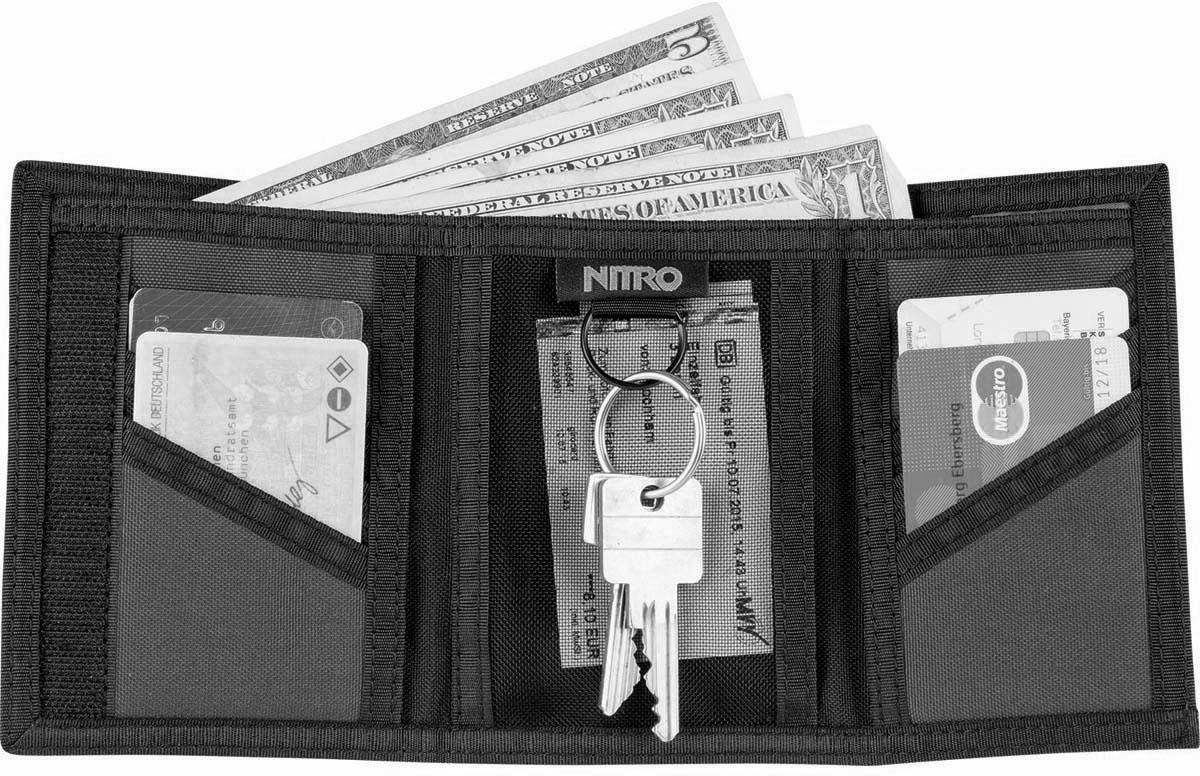 NITRO Geldbörse Black Wallet, Rose