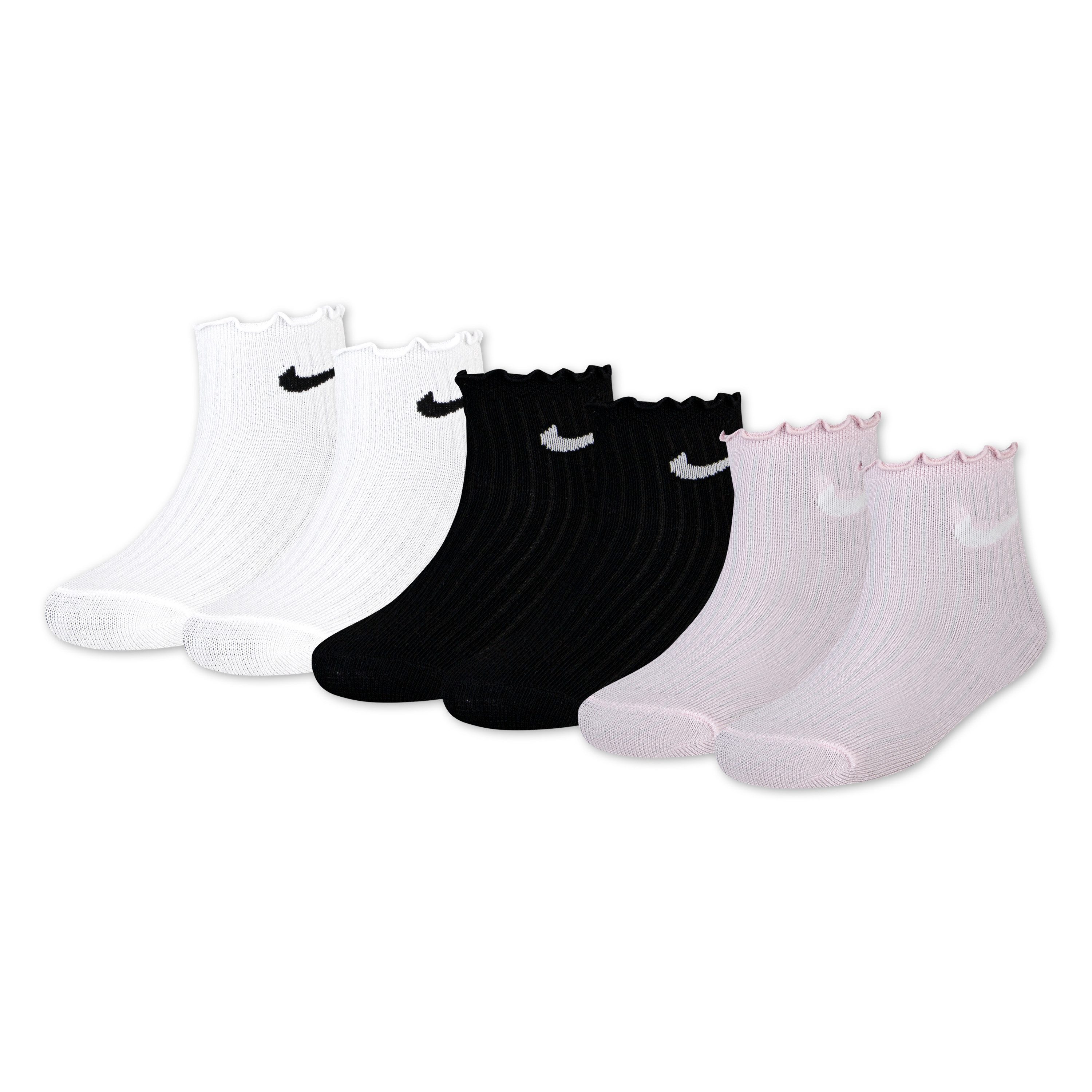 Nike Sportswear Socken NHG 6PK LETTUCE WELT ANKLE SOC (6-Paar) für sportive Aktivitäten, sportlicher Stil, für Kinder