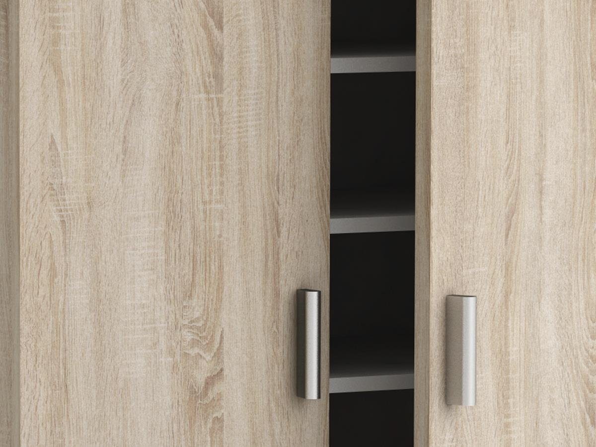 PREISBRECHER Schuhschrank Elvira 54.6 x 108.4 x 35.3 cm (B/H/T) günstig online kaufen