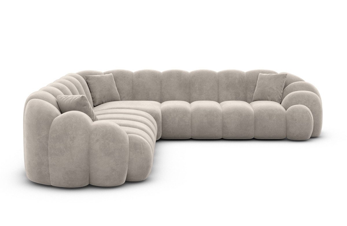 Sofa Dreams Ecksofa Rajada L Form Couch, 4-Sitzer, Design, Eckcouch, Stoffbezug