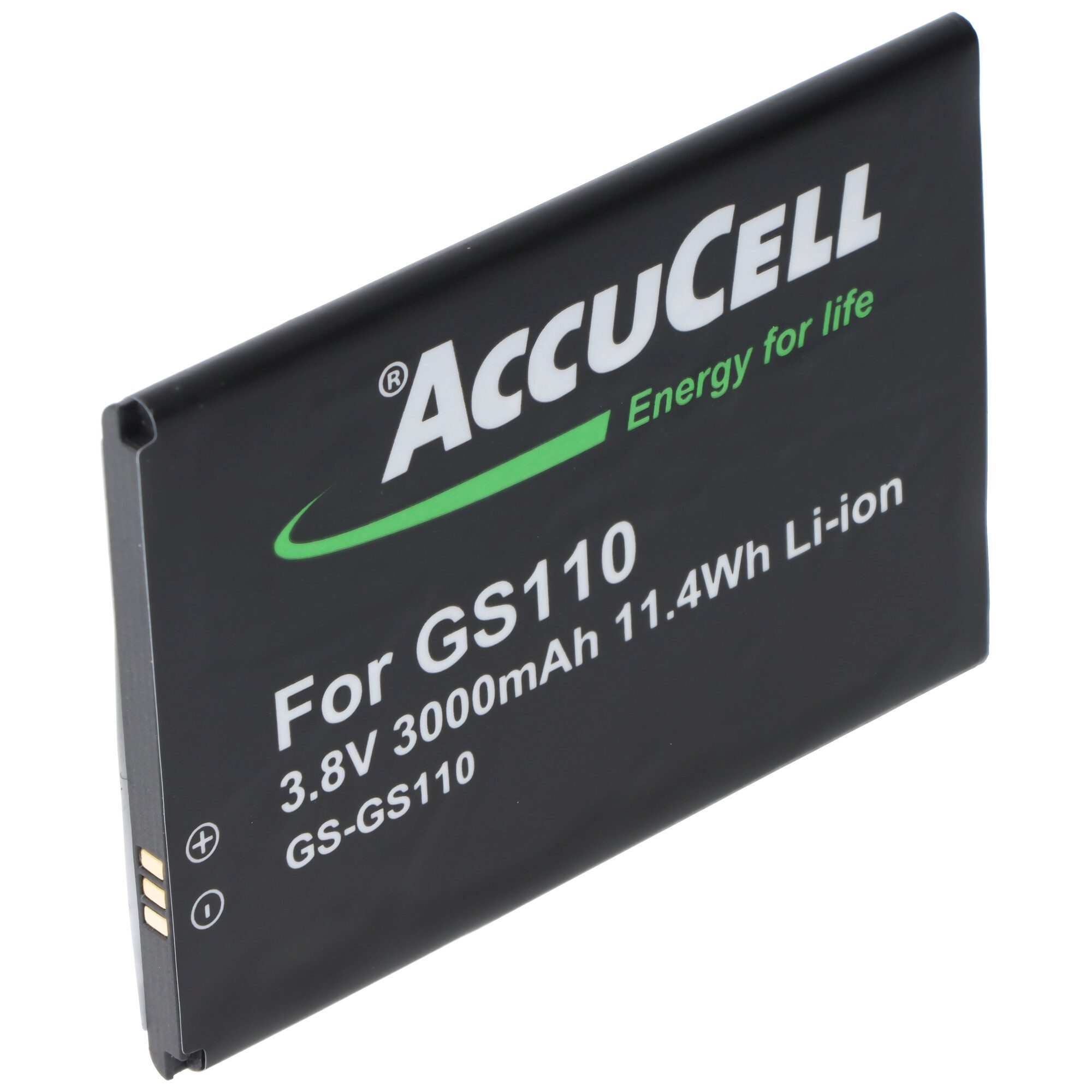 Akku passend für Gigaset GS110 Li-ion 3.8V 3000mAh 11.4Wh Akku