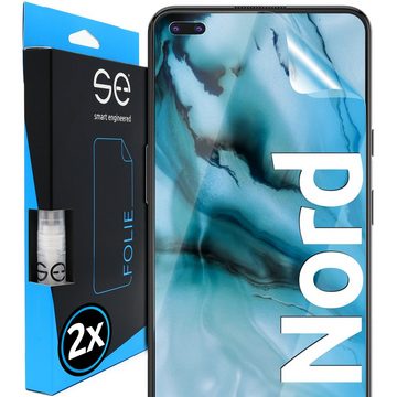 smart engineered 2x se® 3D Schutzfolie OnePlus OnePlus Nord, Displayschutzfolie, 2 Stück