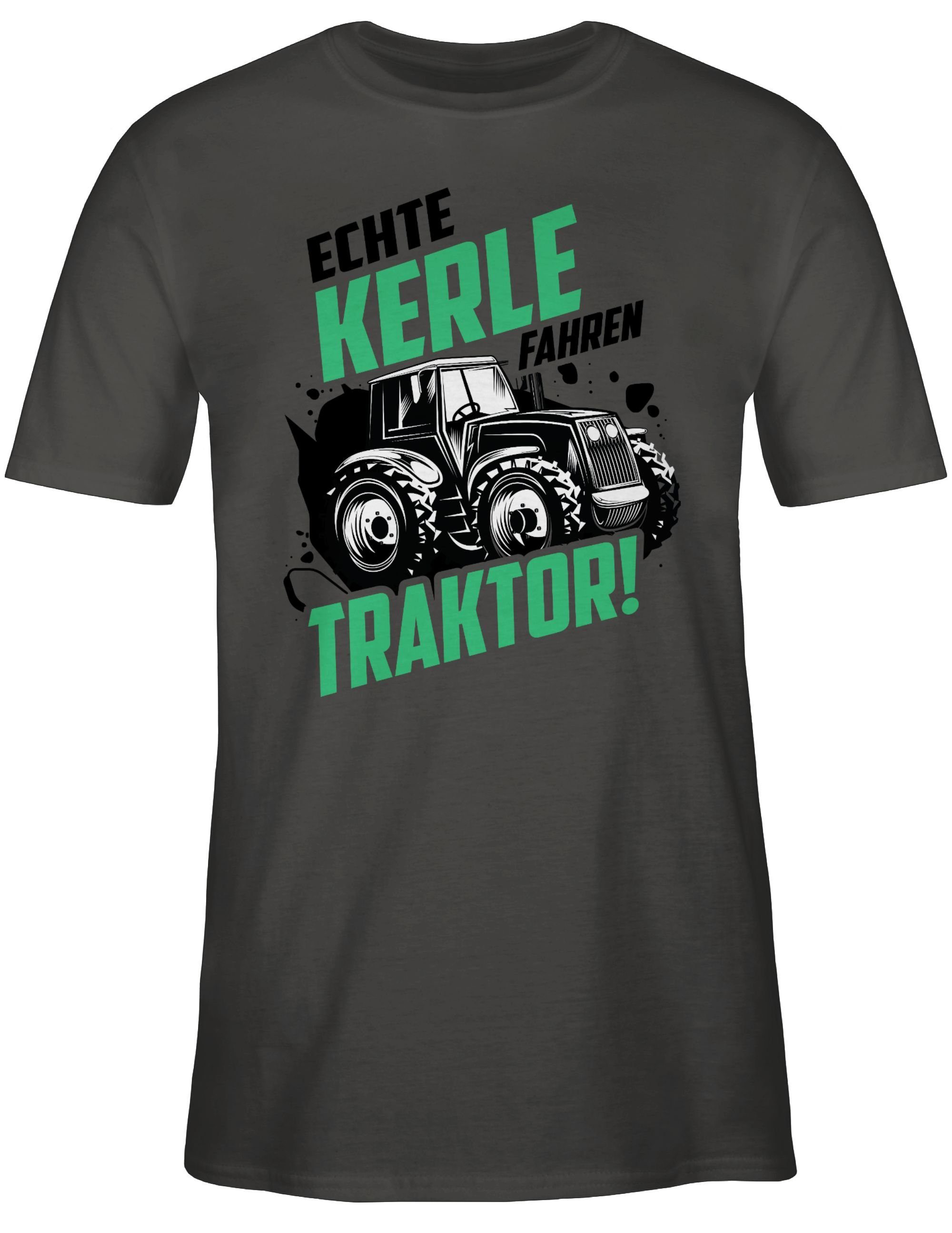 Shirtracer T-Shirt Echte Kerle fahren Traktor günstig online kaufen