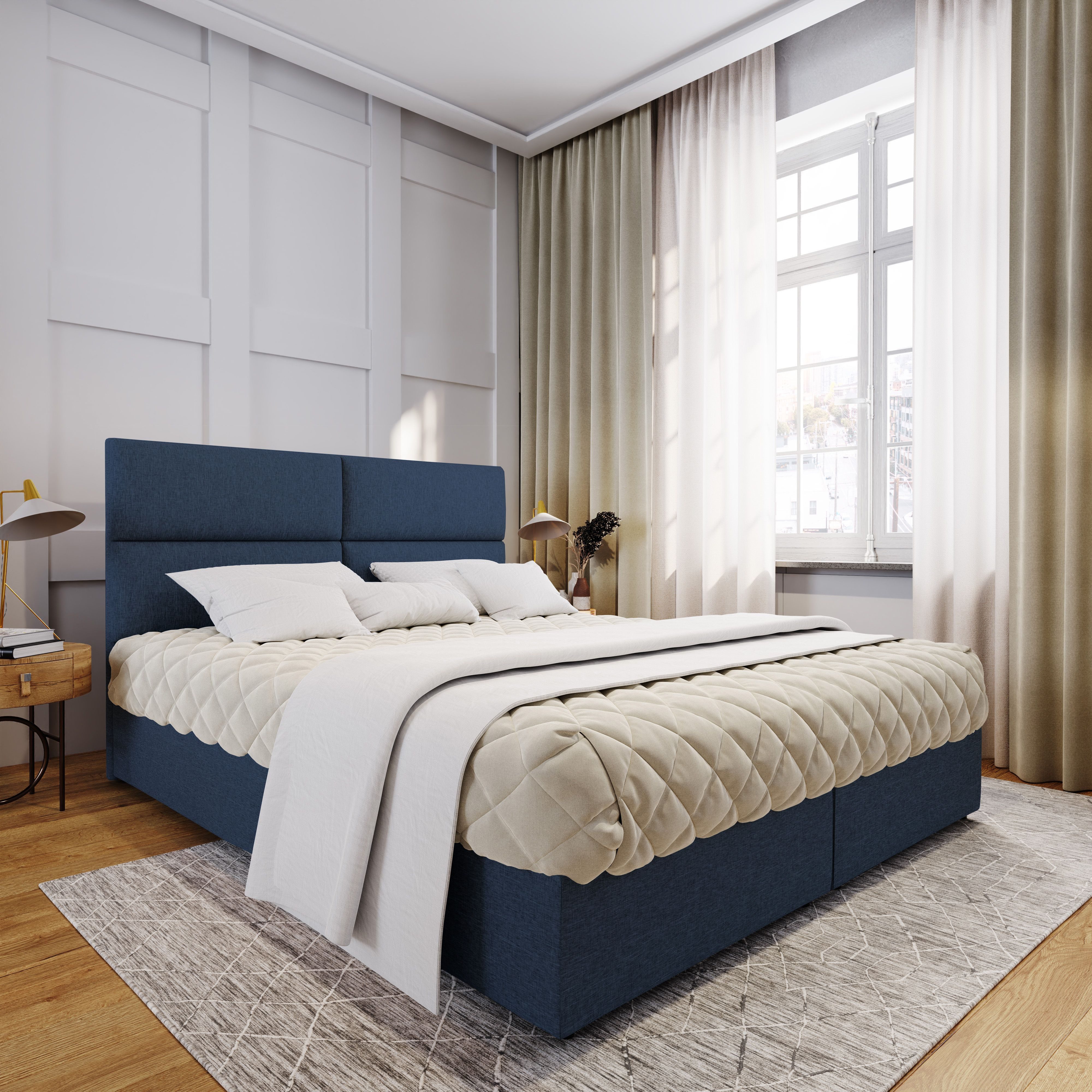 Masseno Boxbett LONIS 140x200 cm mit günstig online kaufen