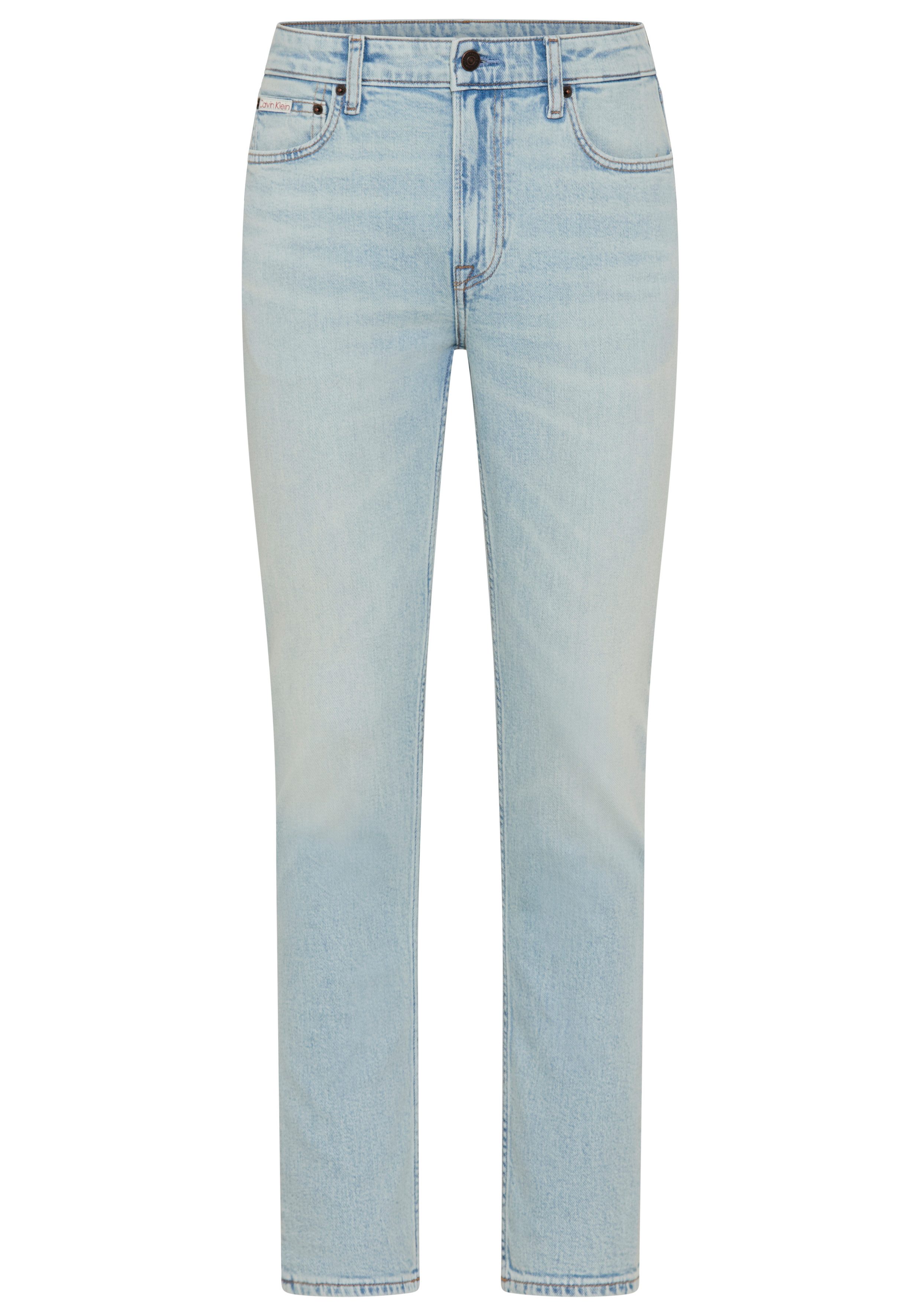Calvin Klein Jeans Slim-fit-Jeans SLIM TAPER mit Markenlabel