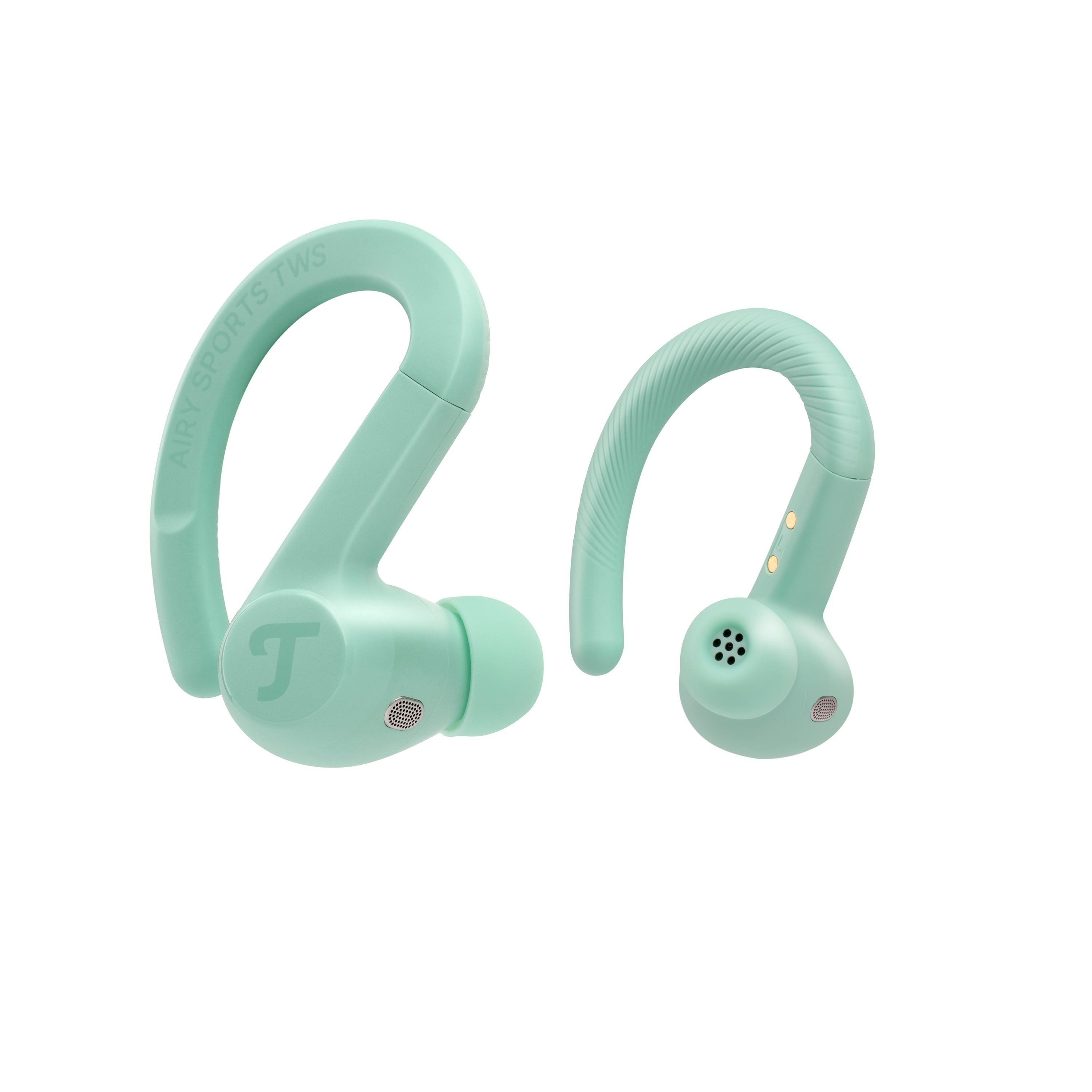 Teufel AIRY SPORTS TWS 2 wireless In-Ear-Kopfhörer (Noise Cancelling, IPX4 - Spritzwasserschutz, Touch-Steuerung, Fernbedienung per App)