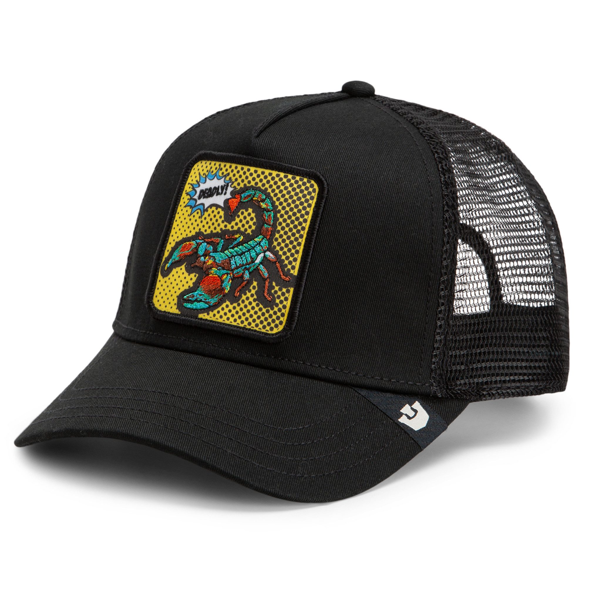GOORIN Bros. Trucker Cap Goorin Bros. OG Trucker Cap Core Mesh POPArt - Deadly Scorpion Void (Basecap, Basecap, Meshcap, Trucker Kappe)