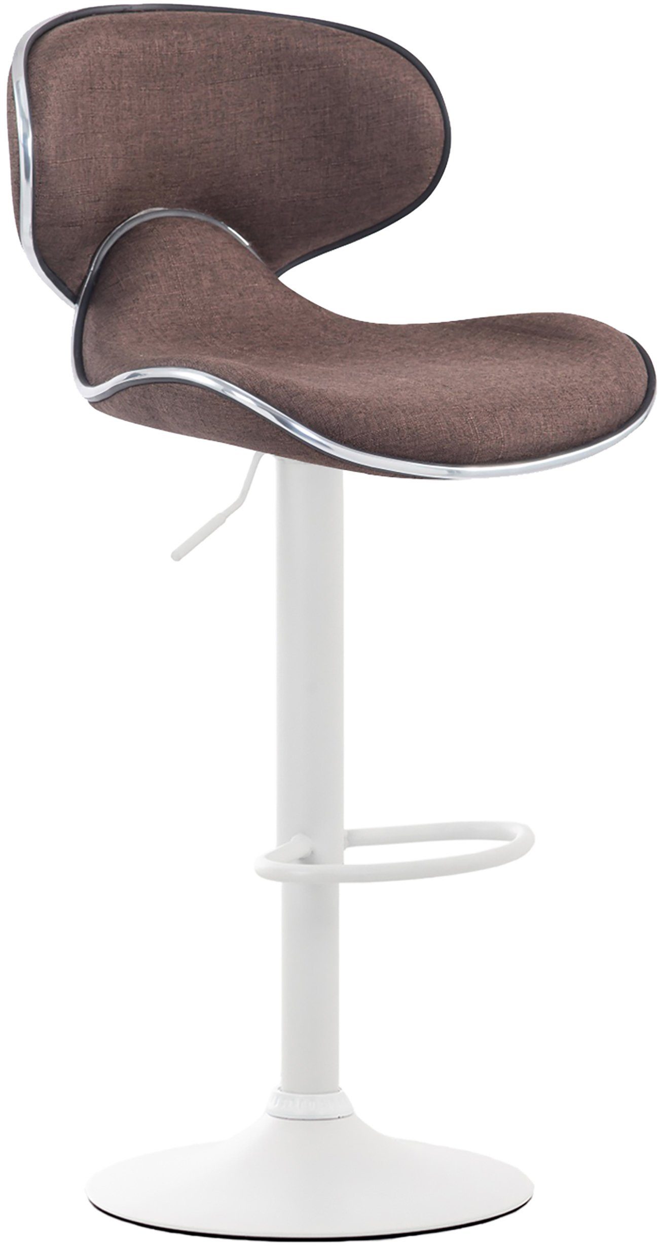 Barhocker Barhocker Las Vegas V2 Stoff weiß