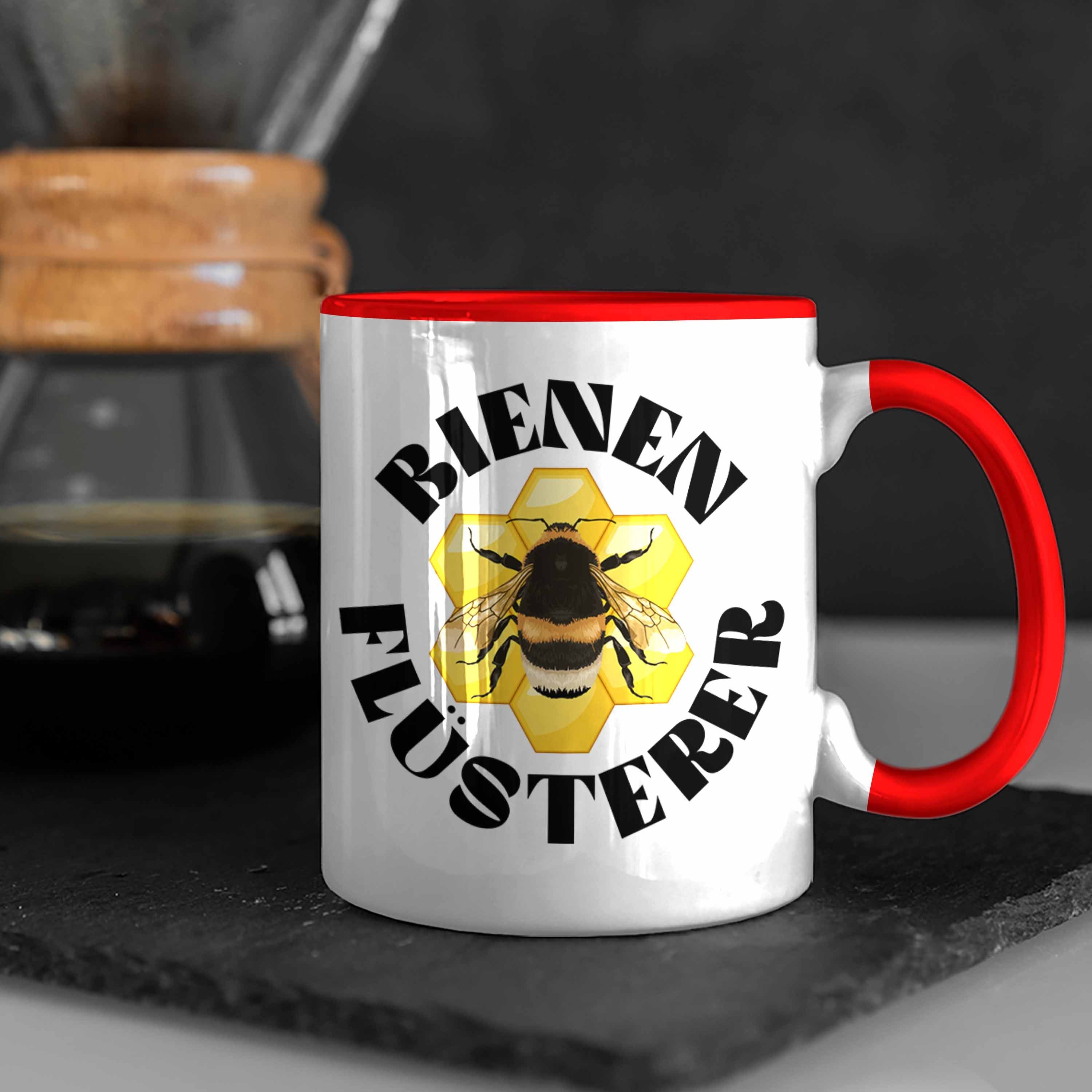 Lustig Kaffeetasse Trendation - Geschenke Trendation Zuebhör Bienenzucht Bienenzüchter Rot Bienen Geschenkideen Imker Geschenke Tasse Tasse