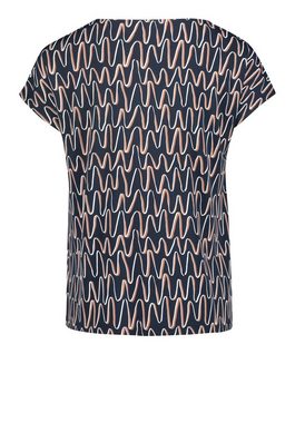 Betty Barclay T-Shirt mit Wasserfallausschnitt (1-tlg) Design