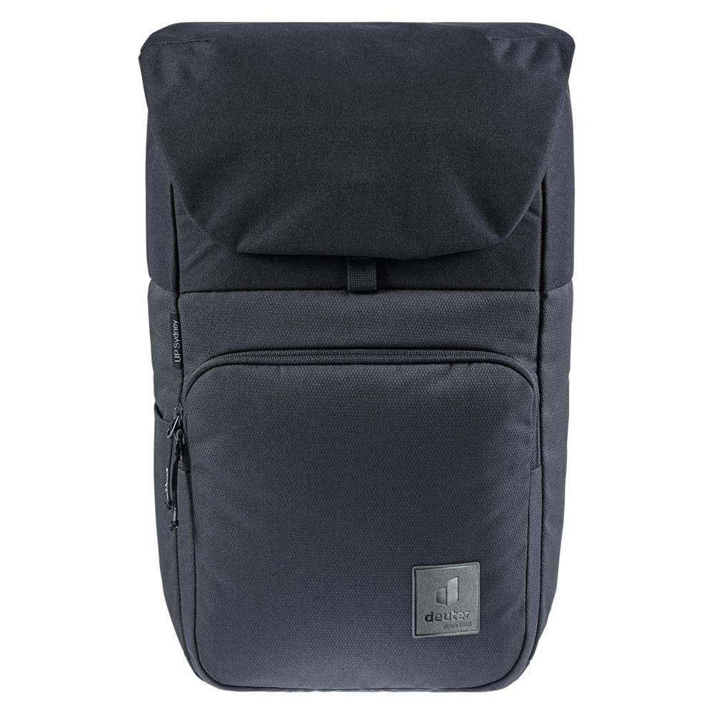 Rucksack abnehmbarer UP aus bis black 15 Zoll, Brustgurt Sydney, recyceltem PET, Laptopfach deuter
