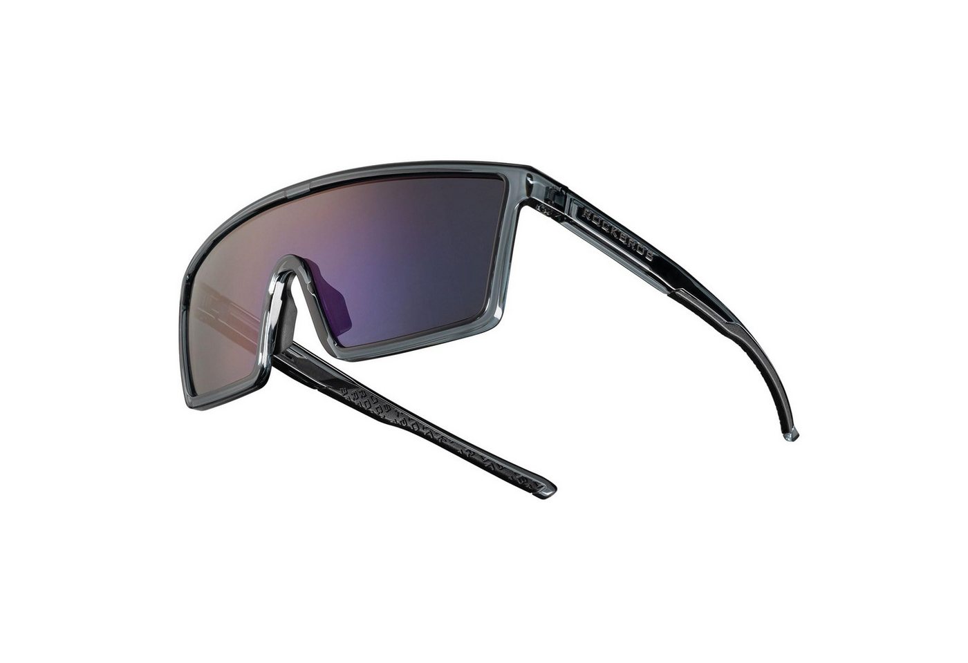 ROCKBROS Fahrradbrille Sportbrille Herren Damen Fahrrad MTB Rennrad Outdoor TR90 Rahmen, selbsttönend, UV400 Schutz, ultraleicht, rutschfest