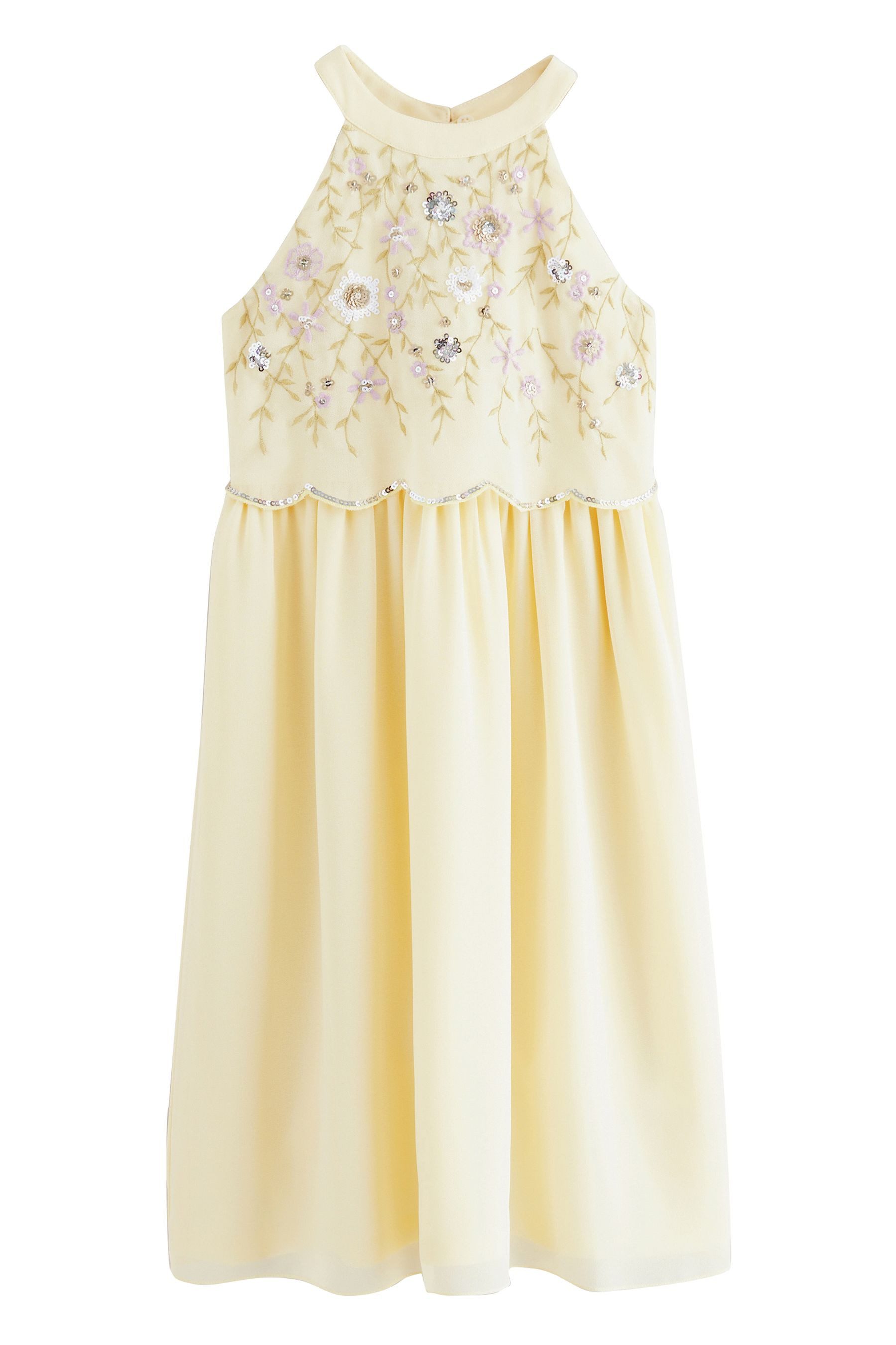 Partykleid Verziertes Abendkleid