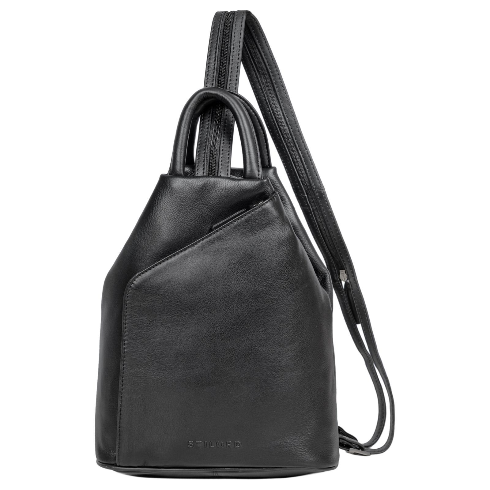 STILORD Cityrucksack "Minou" Leder Sling Bag günstig online kaufen