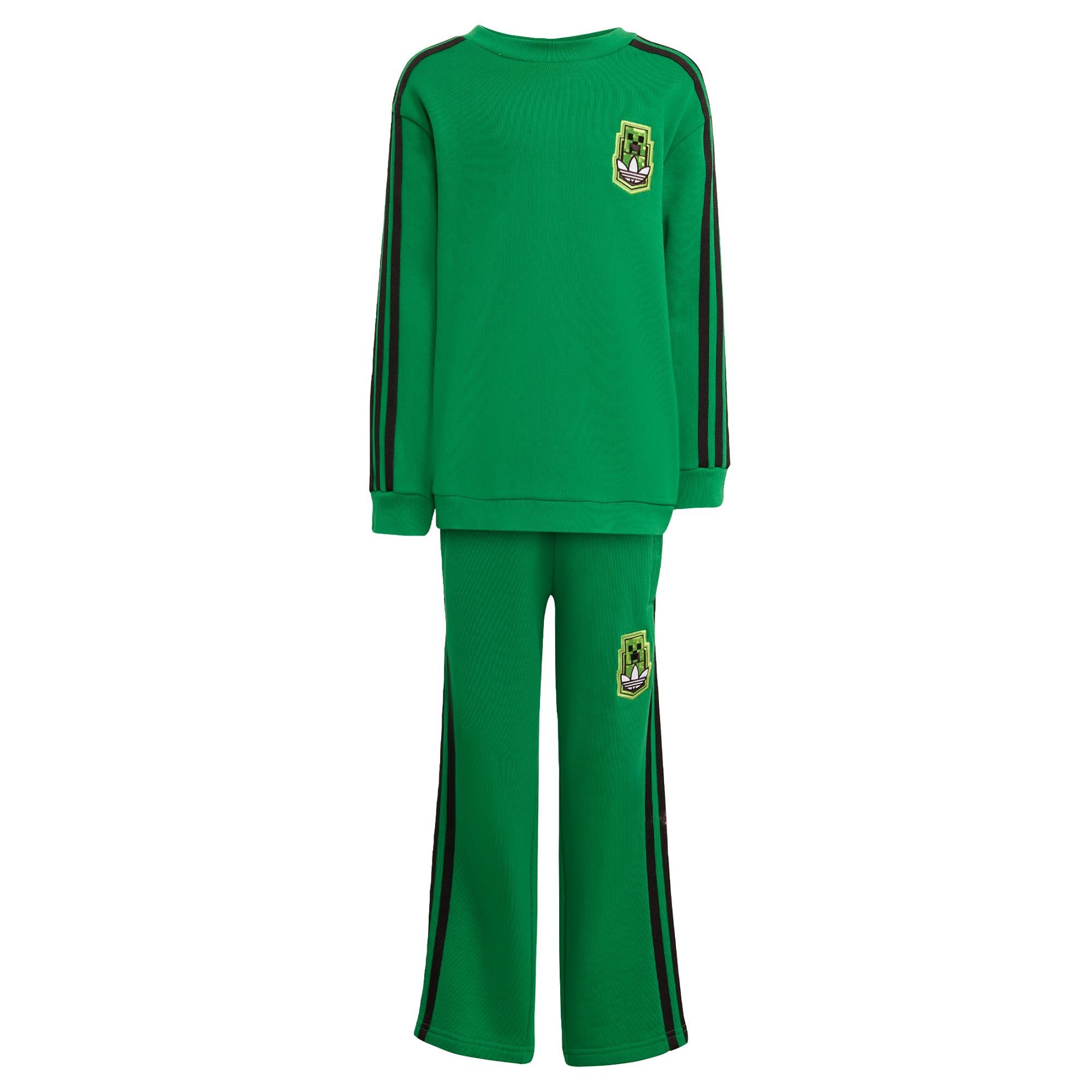 adidas Originals Hausanzug ADIDAS ORIGINALS X MINECRAFT CREW SET FÜR KINDER (1 tlg)