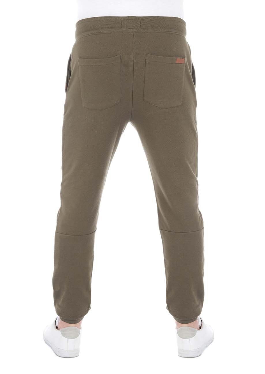 riverso Sweathose Herren Jogginghose RIVSven Slim Fit Trainingshose aus pflegeleichter Baumwollmischung