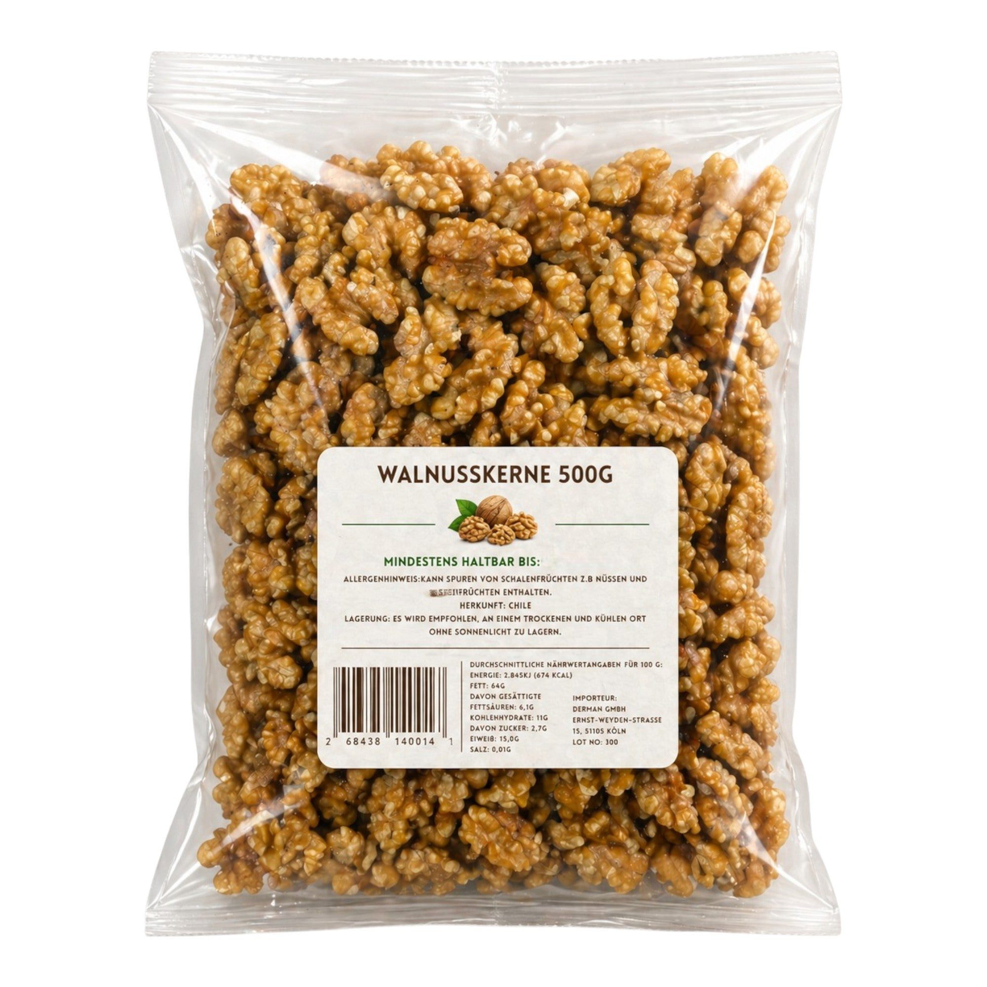 Öz Natur Kerne, Walnusskerne 500g