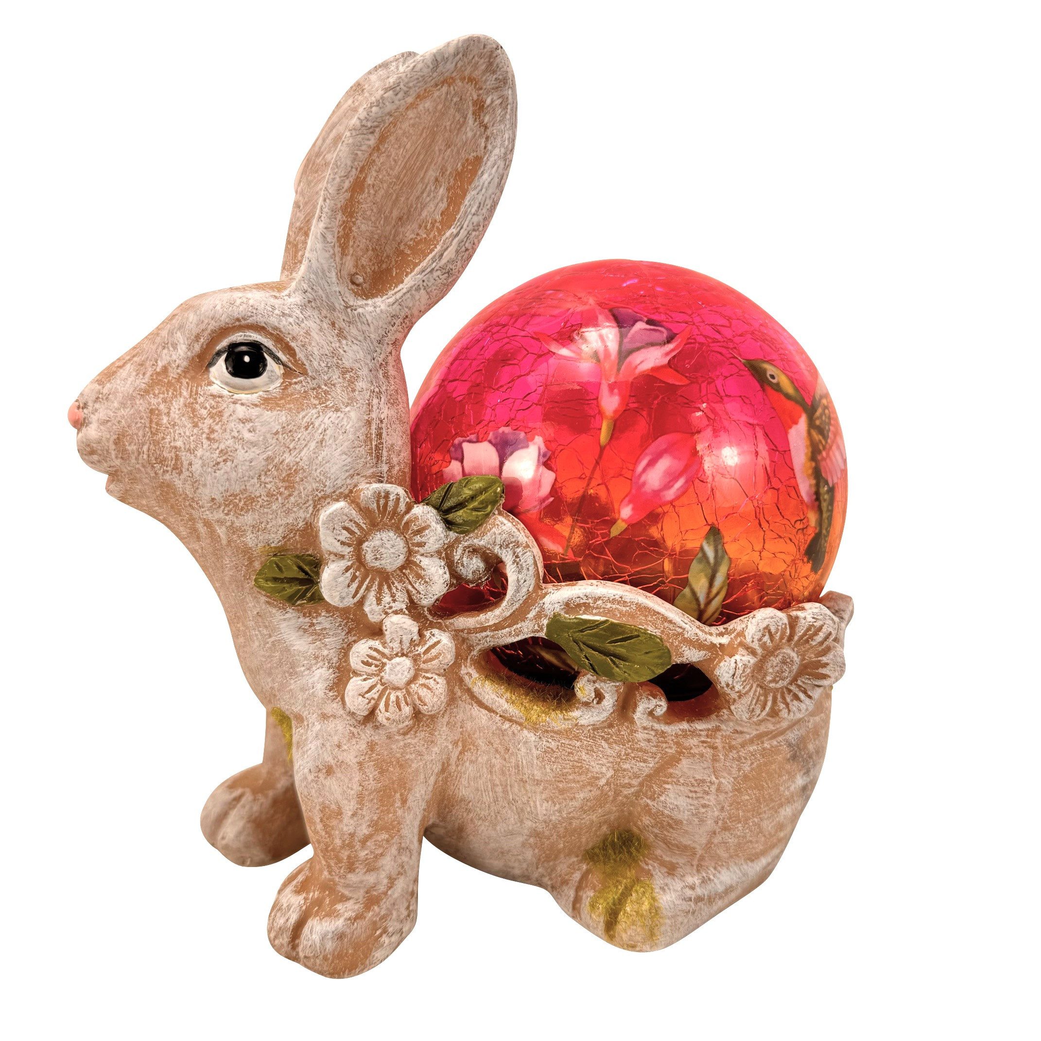 Online-Fuchs LED Gartenleuchte - Gartenfigur Hase günstig online kaufen