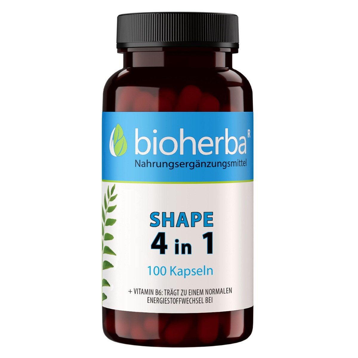 BIOHERBA R Bioherba Shape 4 in 1 Kapseln 100 Stück Nahrungsergänzungsmittel, 1 er