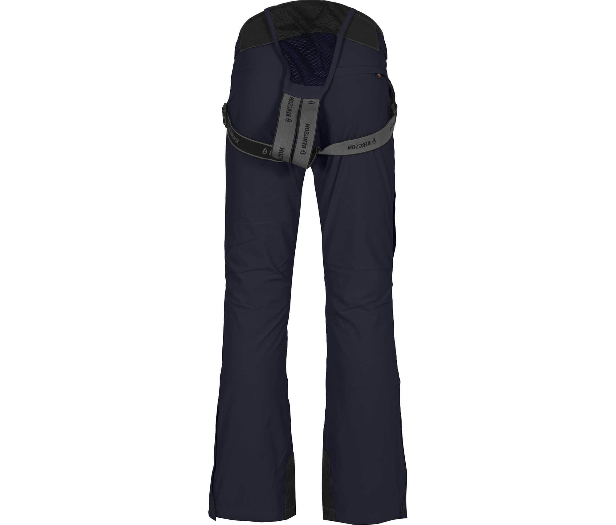 Bergson Skihose FLEX Herren Skihose, warm wattiert, elastisch, wasserdicht, Kurzgrößen, Na