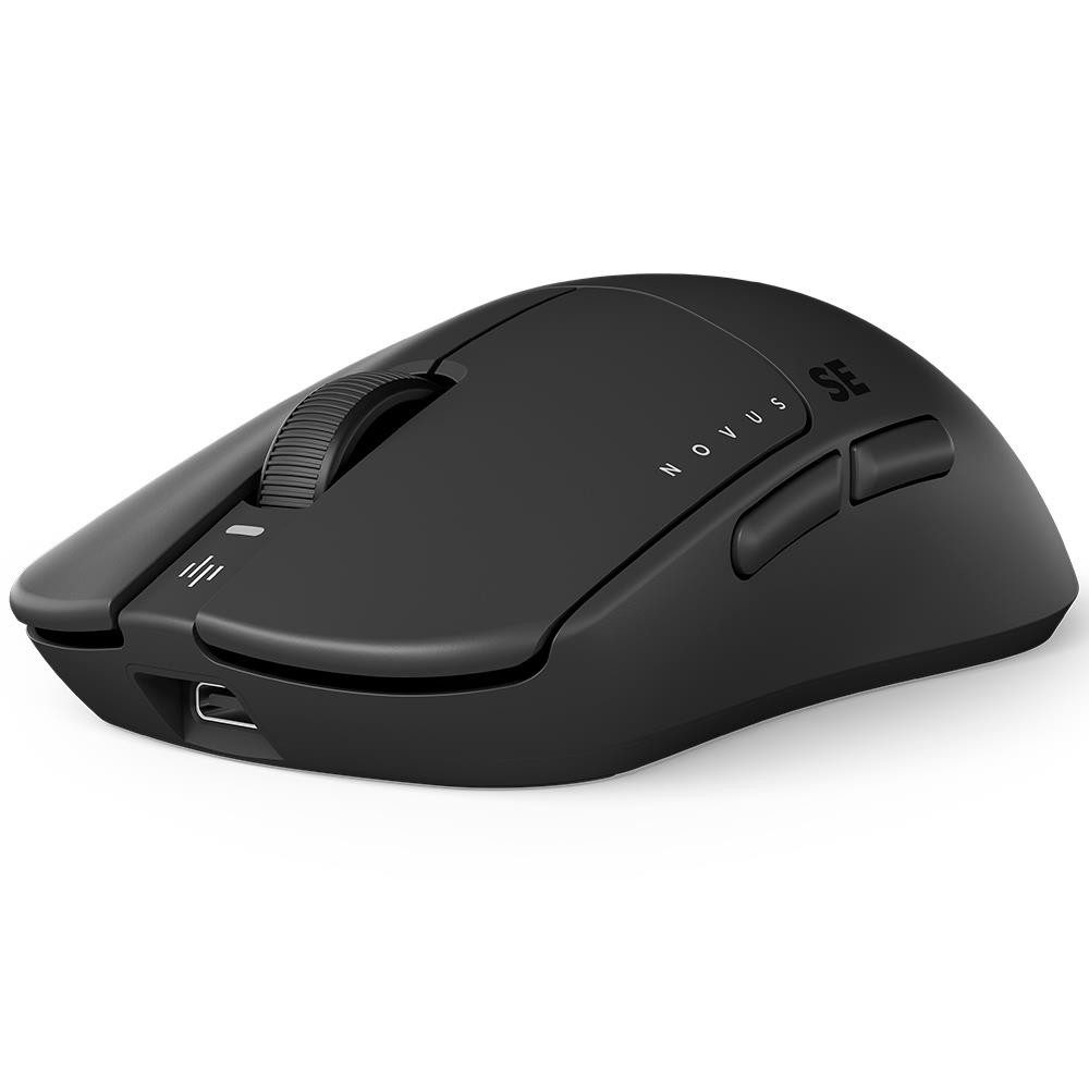 Dark Project Novus SE Premium Maus ultraleicht 48g Gaming-Maus (Wireless & Kabel möglich, Kabellos, Ultra leicht, lange Akkulaufzeit, 26K DPI)
