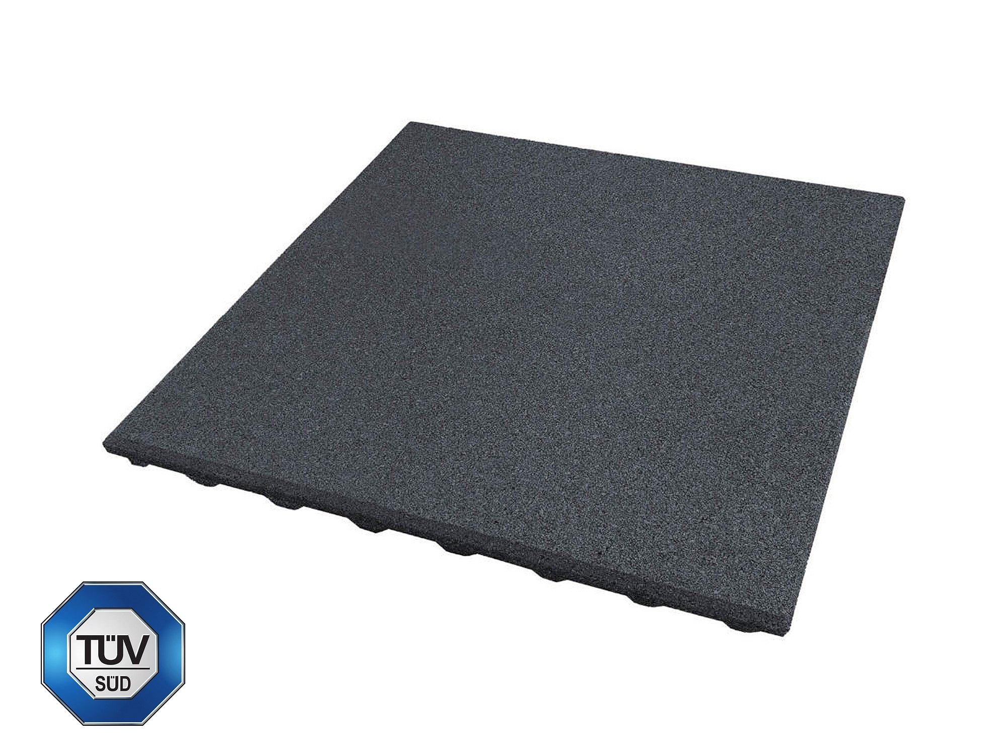 HPFloor Bodenschutzmatte Fallschutzmatte 50x50 cm 43 mm stark