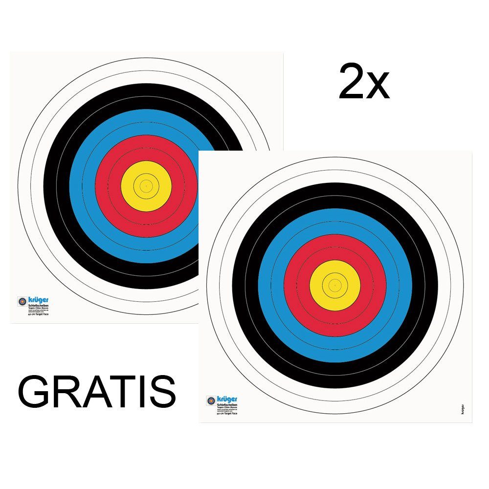 Yate Targets Zielscheibe Yate Bogenschießen Zielscheibe Sandwich 90 x 60 x 7cm, Wetterfest