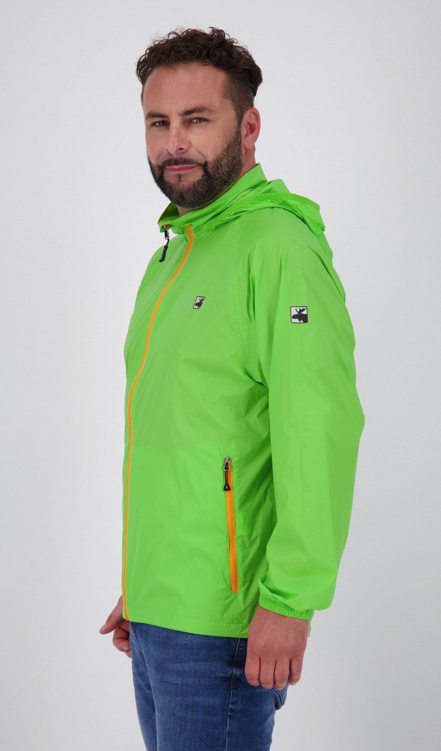 DEPROC Active Regenjacke ROBSON MEN CS II Outdoorjacke, Radjacke Auch in Großen Größen erhältlich