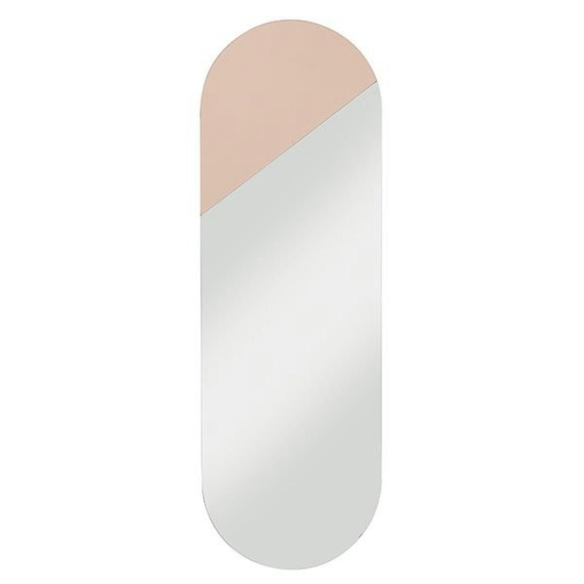 HKLiving Spiegel HK Living Oval 35x106x1,5cm Pink Mirror