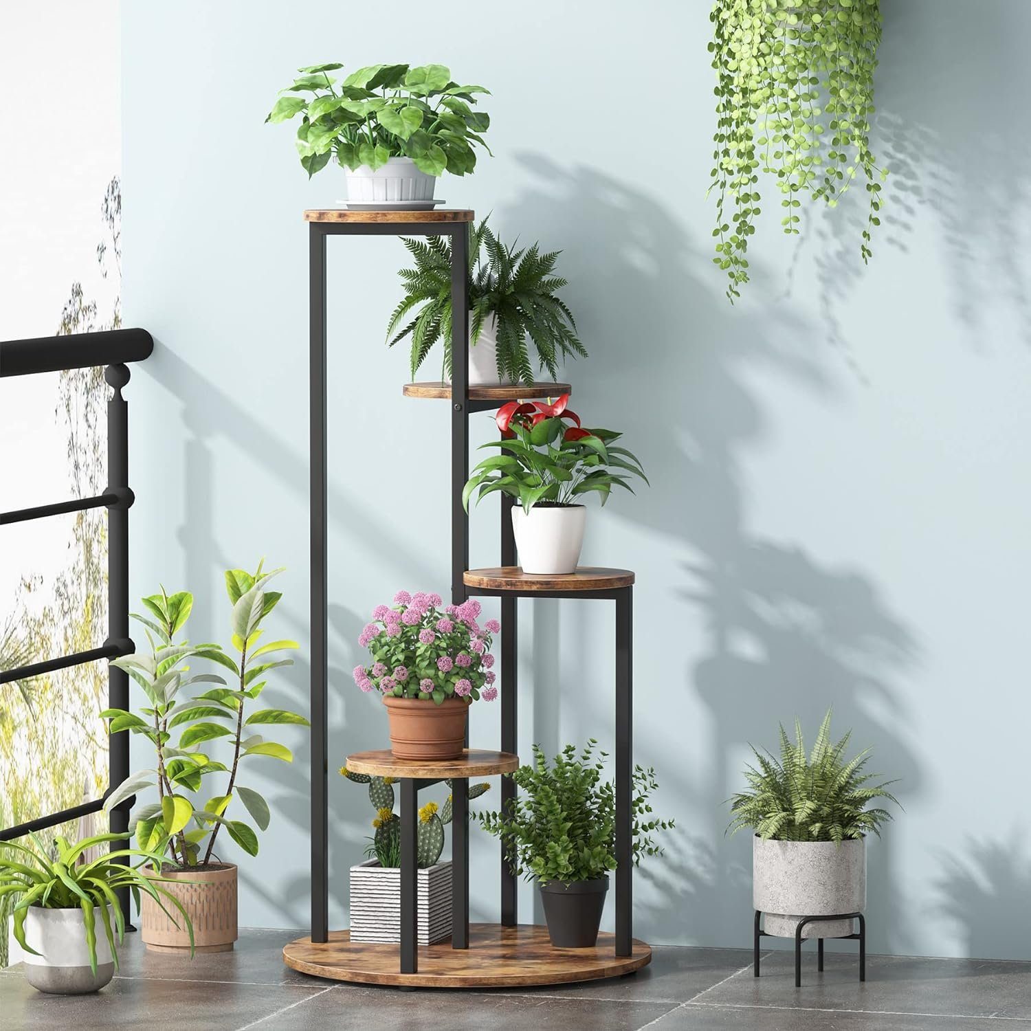 Tribesigns Indoor Flower Stand/Plant Stand, 5 Tiers